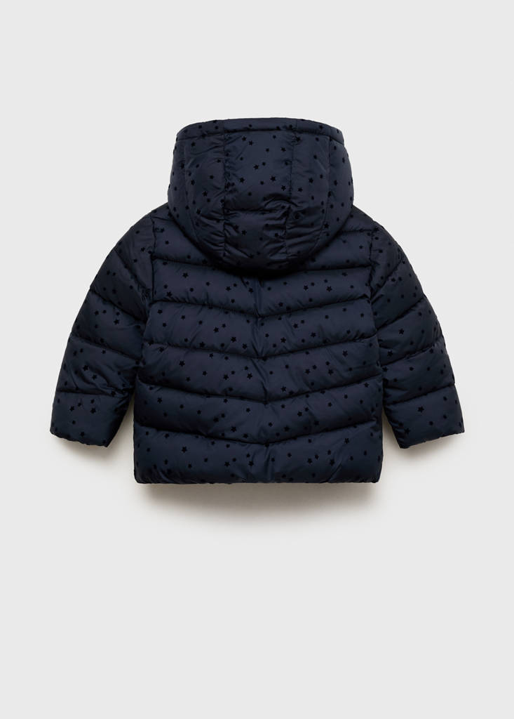 Stars puffer jacket — Navy