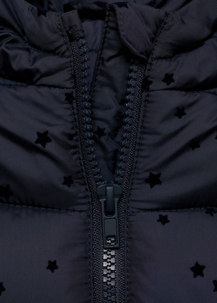 Stars puffer jacket — Navy