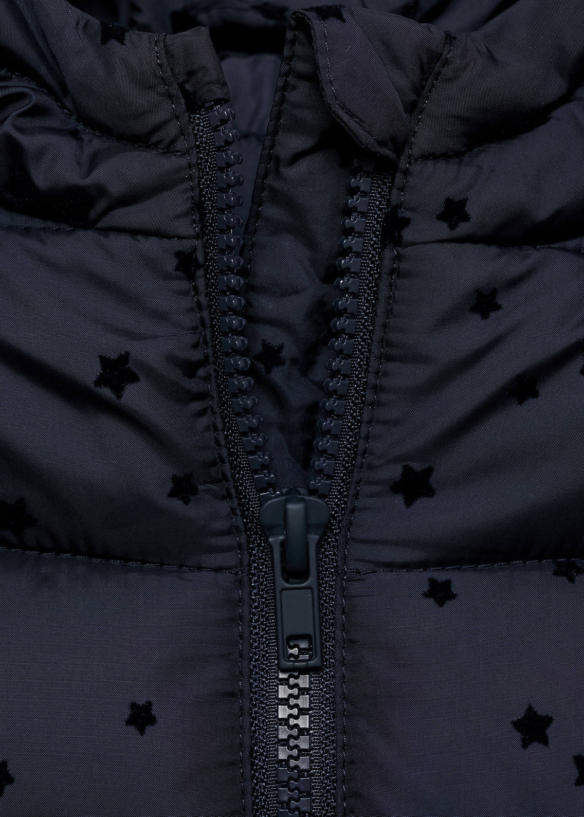 Stars puffer jacket — Navy