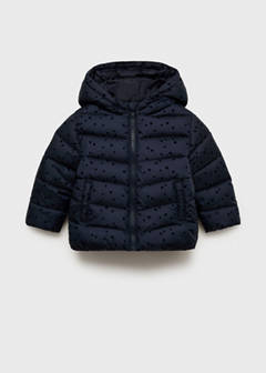 Stars puffer jacket — Navy 3