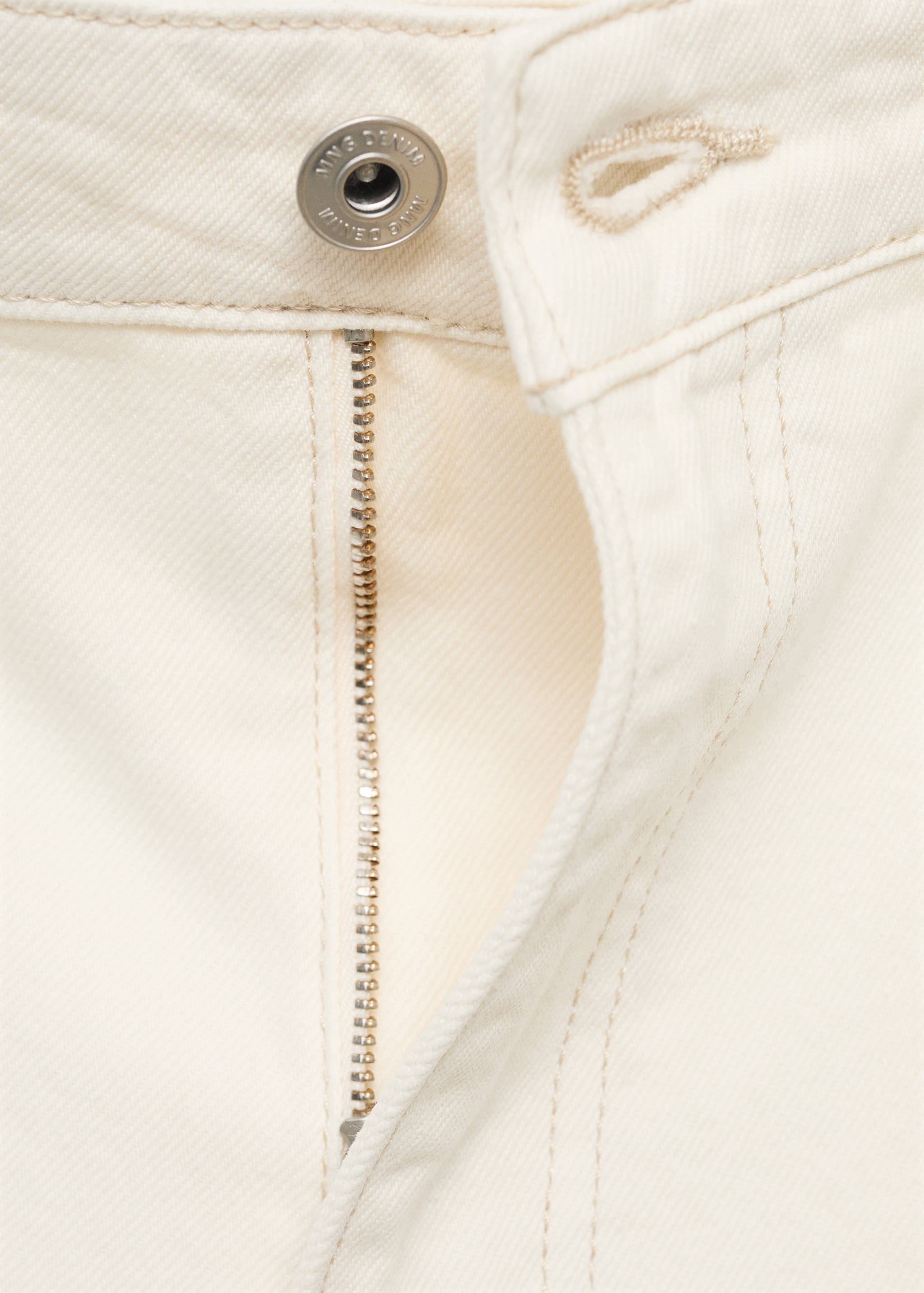 Denim relaxed-fit bermuda shorts - Details of the article 8