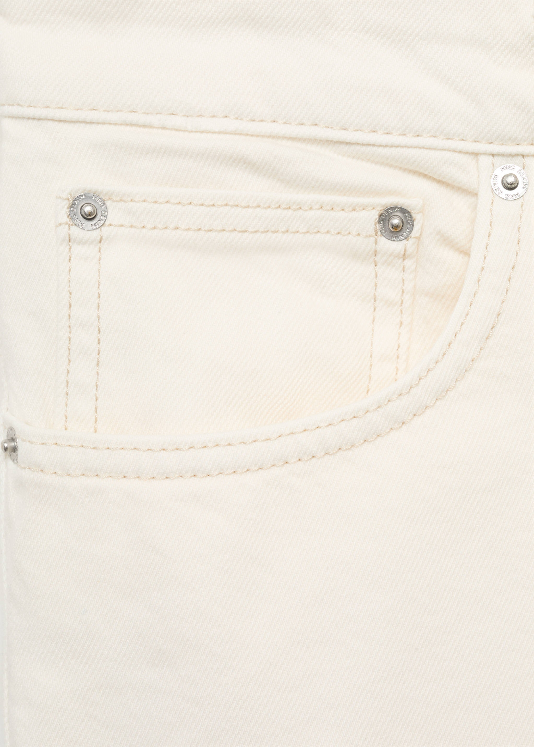 Denim relaxed-fit bermuda shorts - Details of the article 0