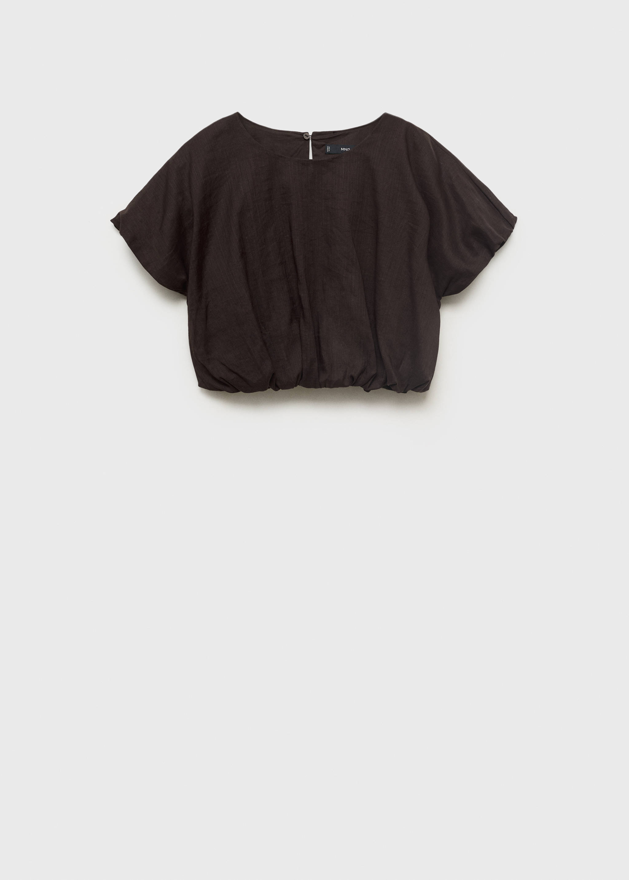 Blusa ramio crop globo - Artículo sin modelo