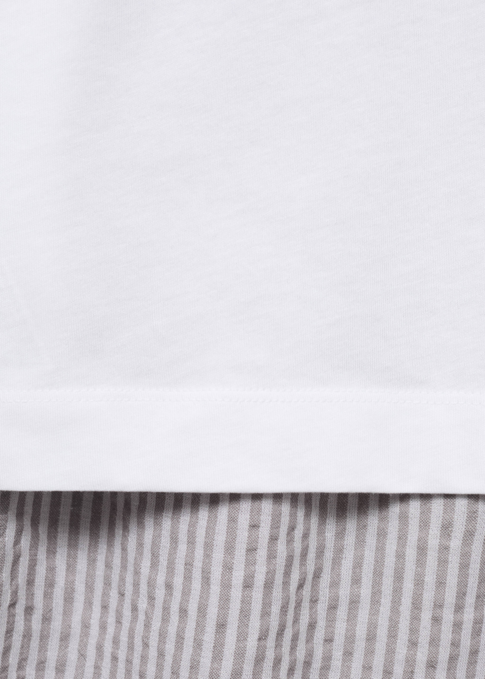 Pyjama deux pièces rayures seersucker - Détail de l'article 8