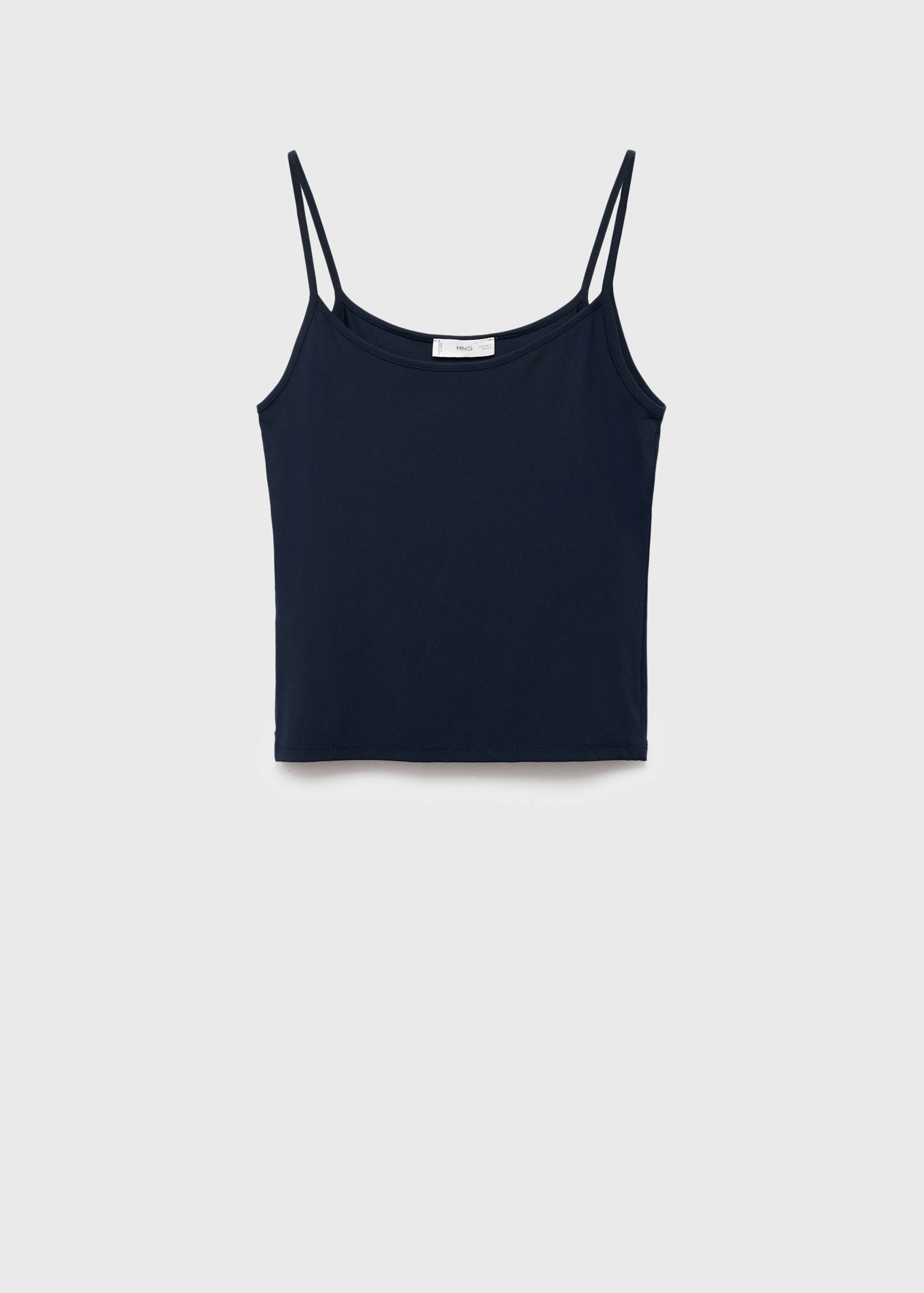 Plain strapless top - Article without model