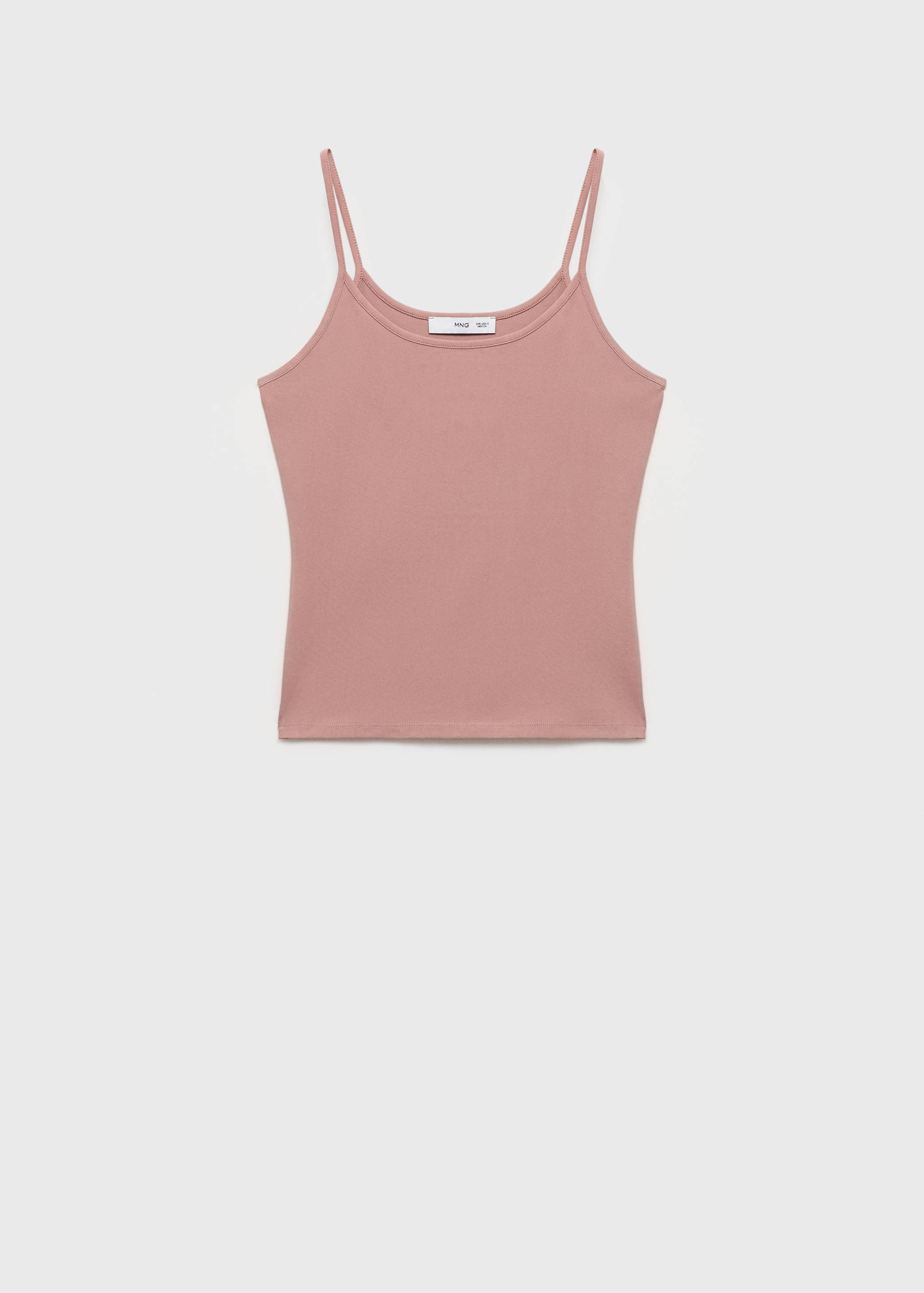 Top lino spalline - Articolo senza modello