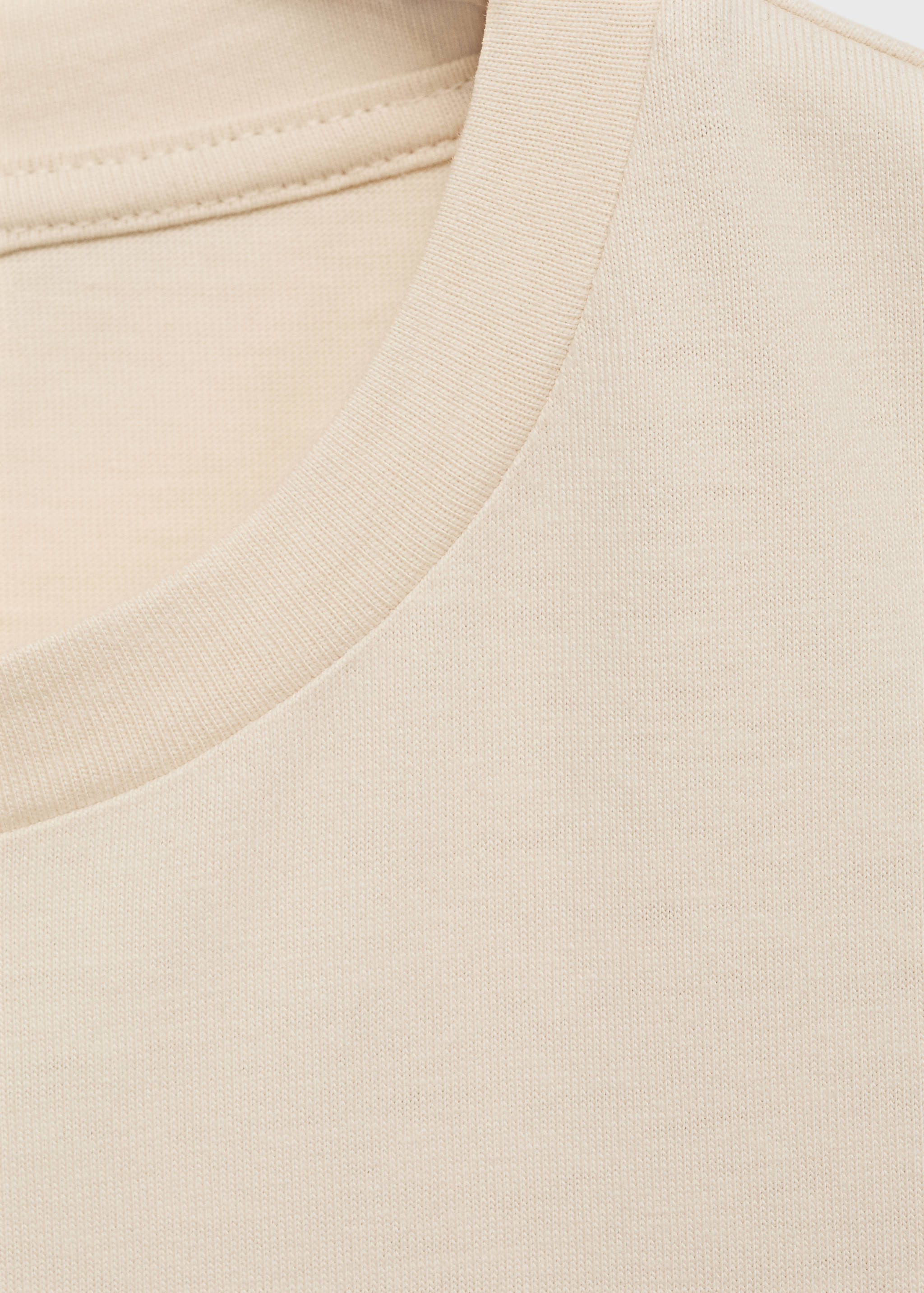 T-shirt coton broderie à fleur - Détail de l'article 8