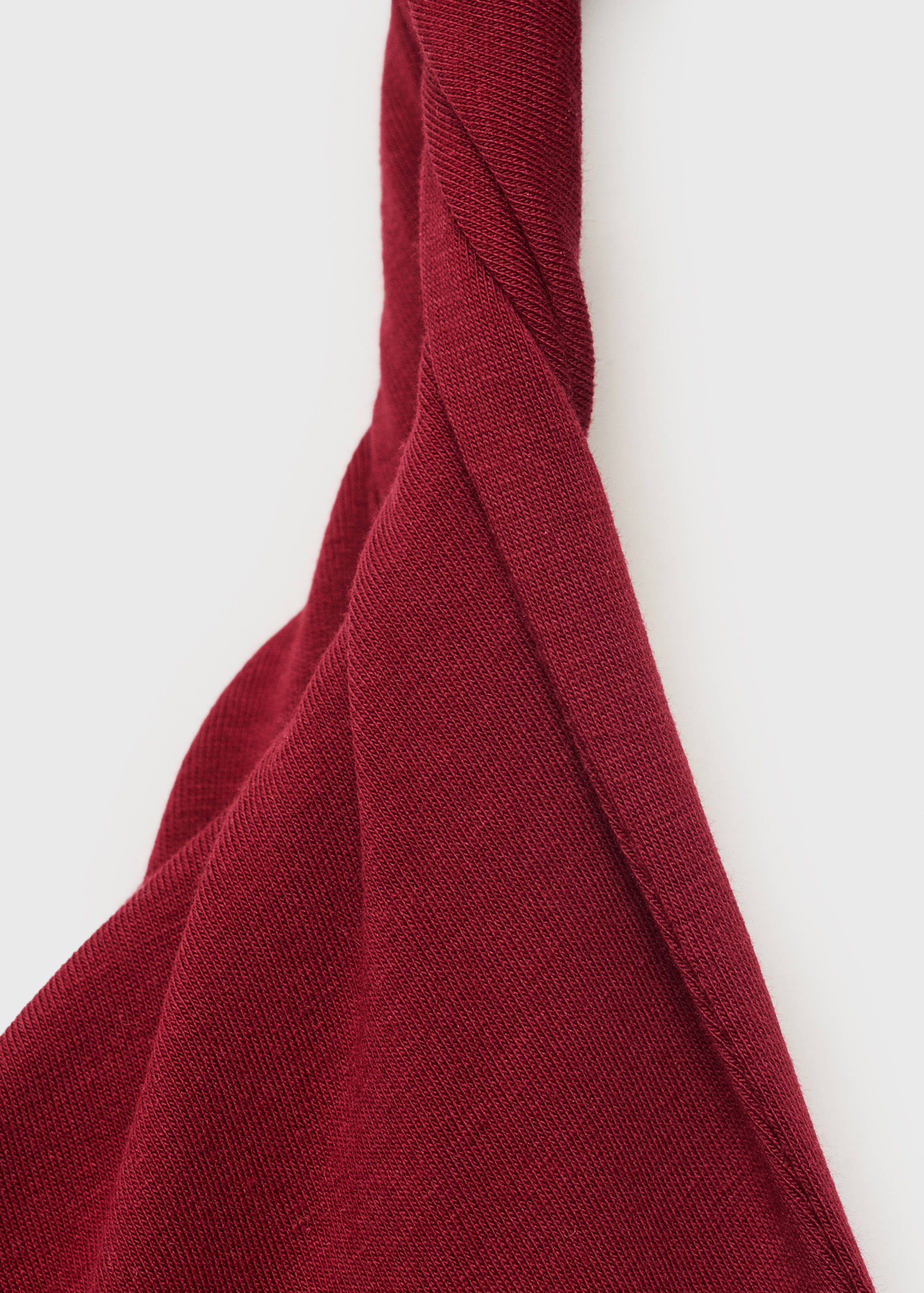 Asymmetrical dress with gathered strap - Details of the article 8