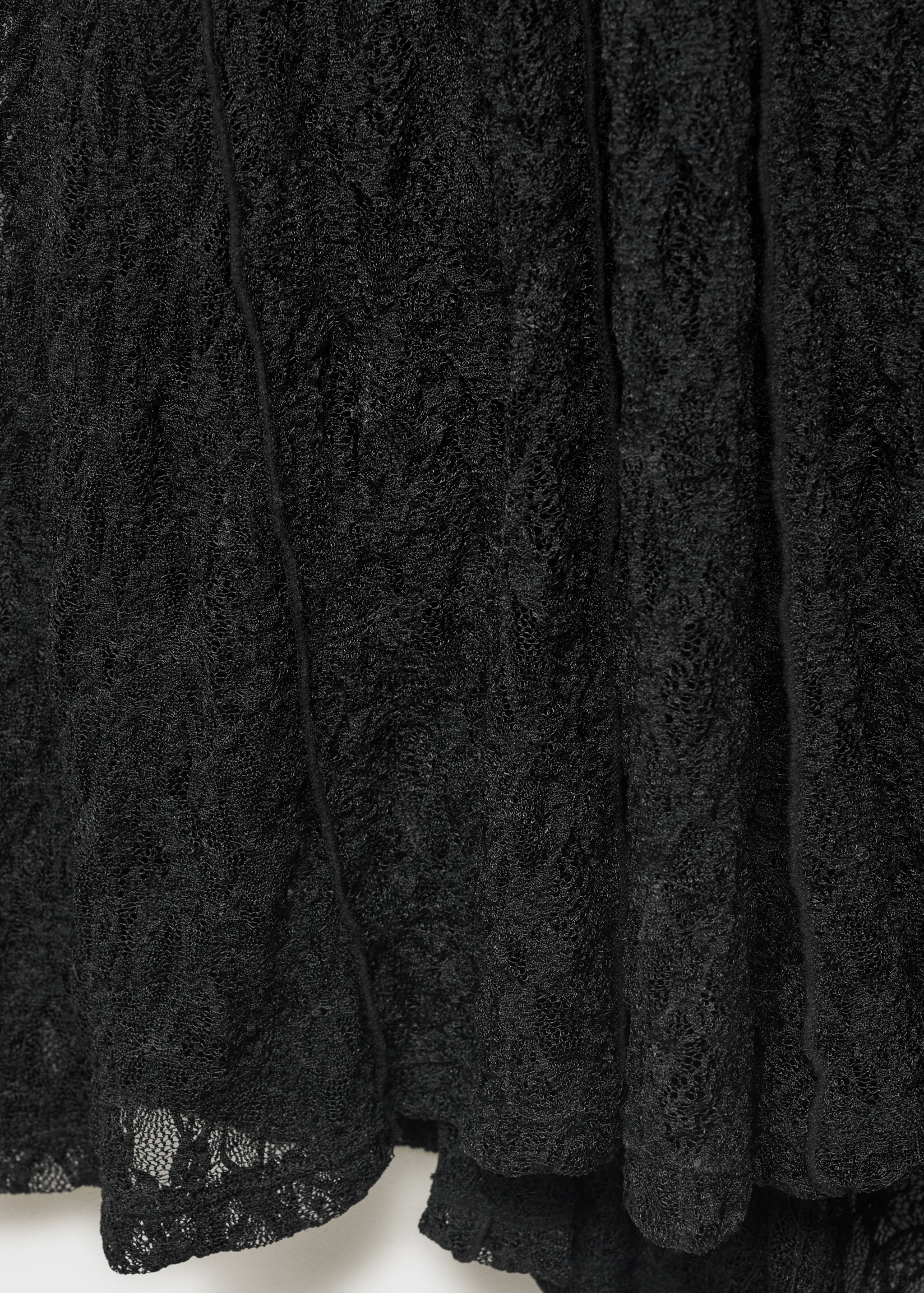 Long lace dress - Details of the article 0