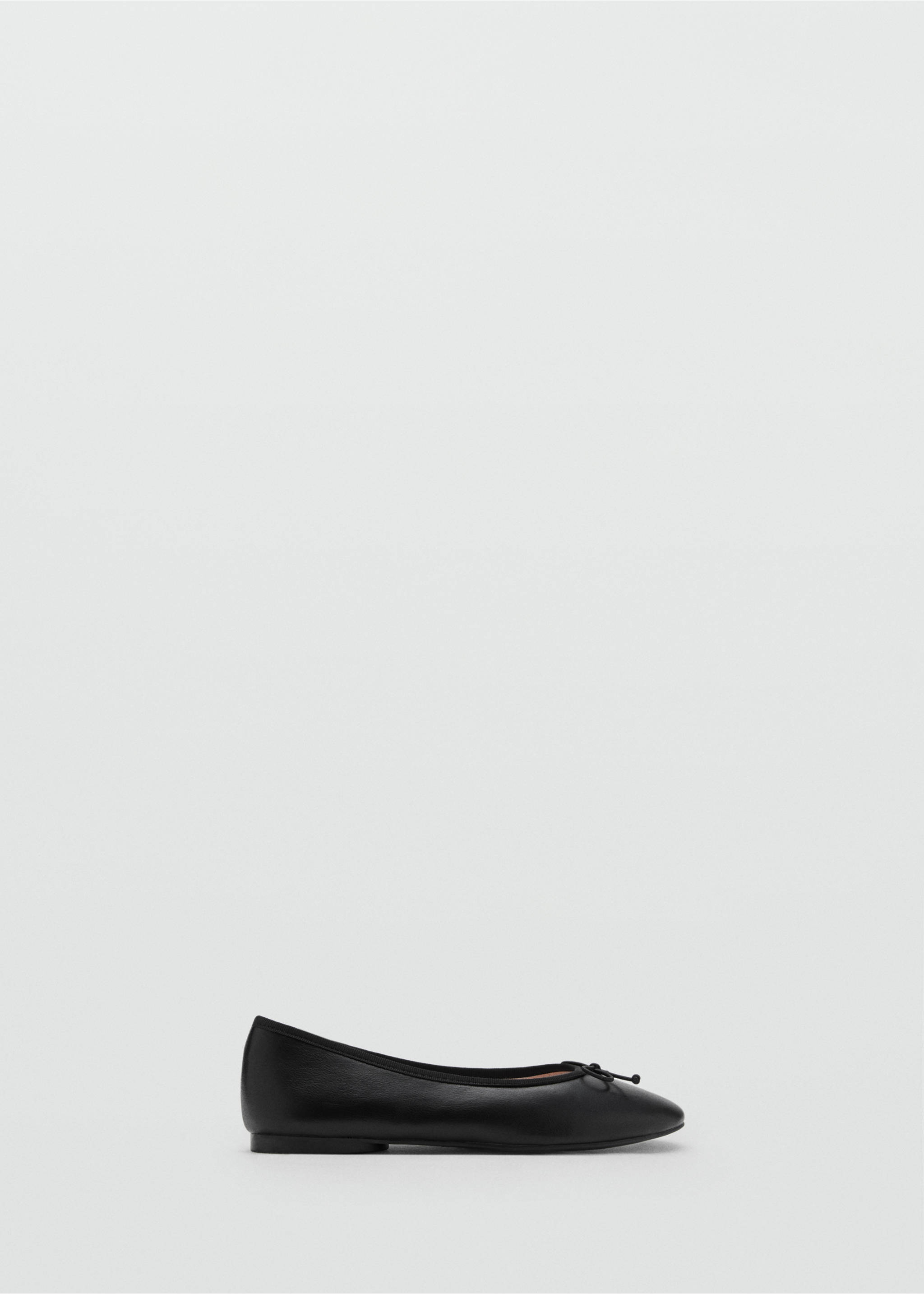 Ballet flats with bows - Article without model, Black. Ref: 17012913-00.