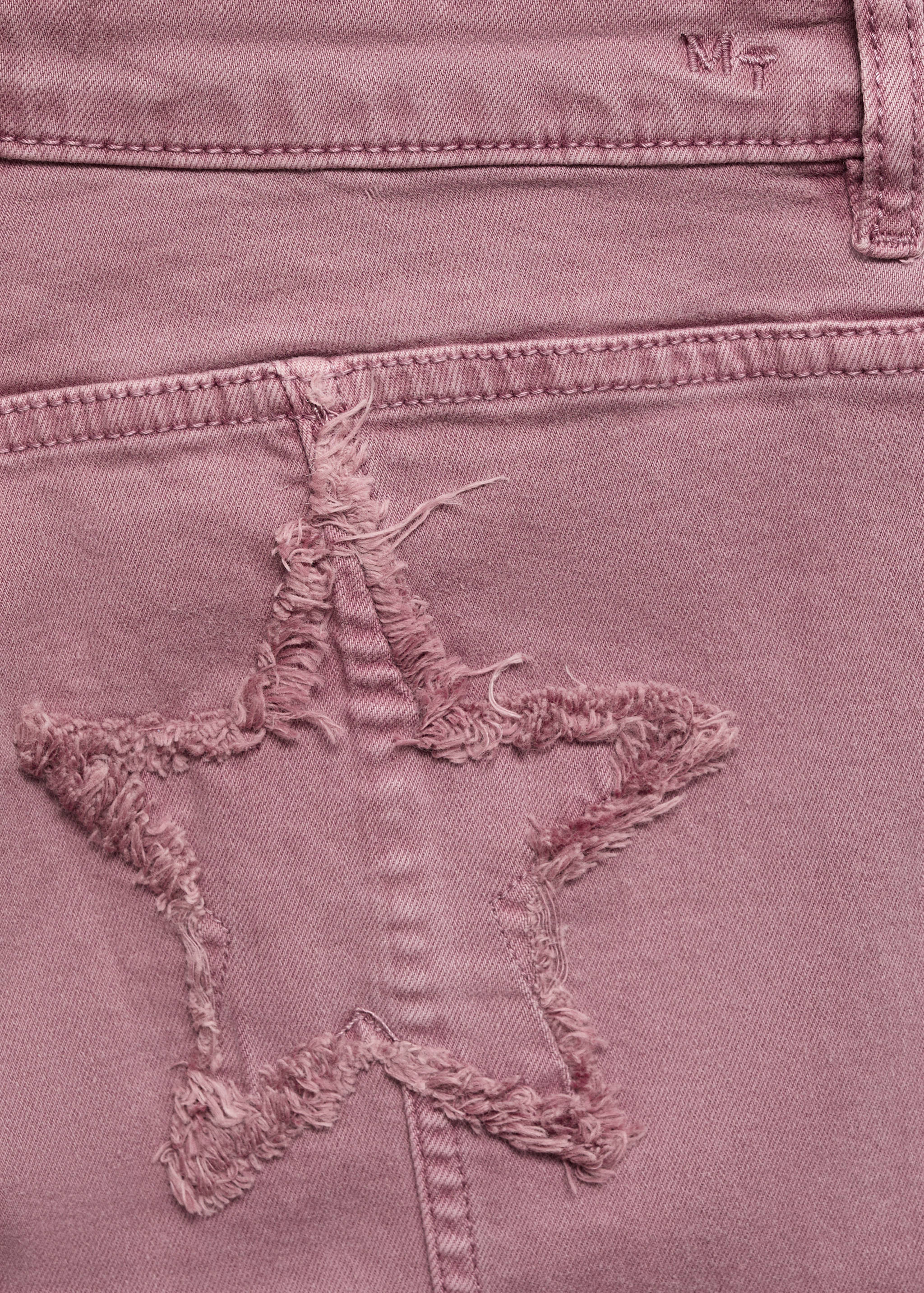 Gerade Jeans mit Sternen - Detail des Artikels 0