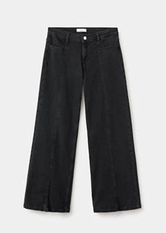 Straight jeans with stars — Black denim 4