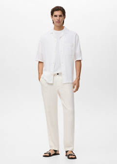 Straight-fit pleated trousers — Off White 2