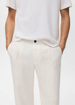 Straight-fit pleated trousers — Off White 4