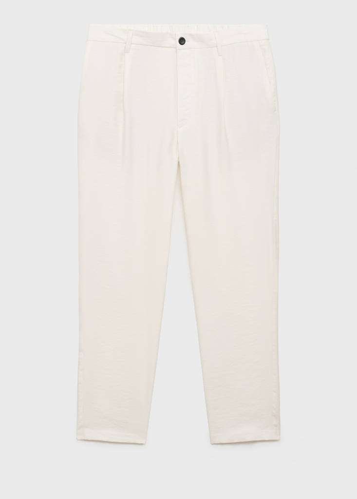 Straight-fit pleated trousers — Off White