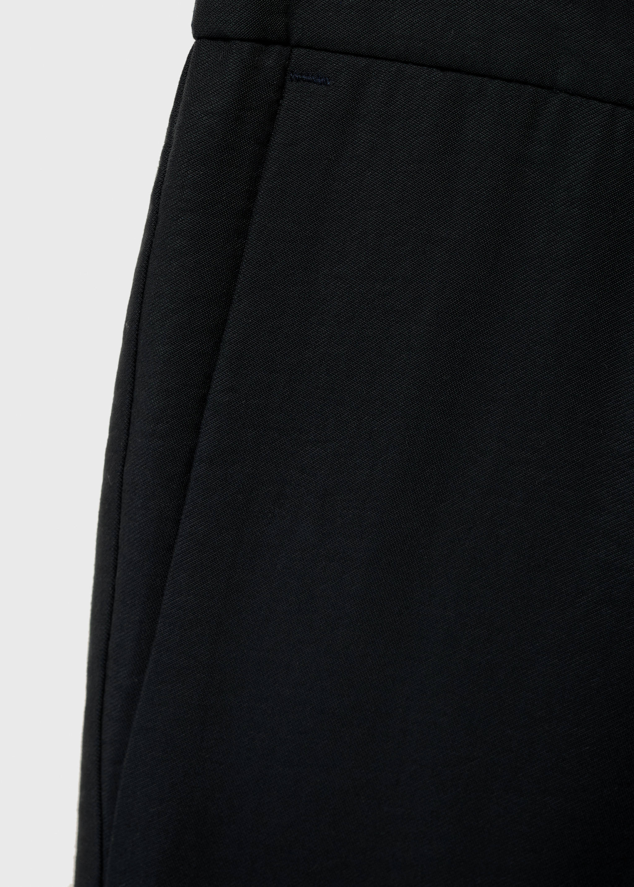 Прямые брюки с защипами - Деталь изделия 0