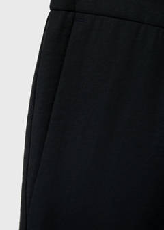 Straight-fit pleated trousers — Black 9