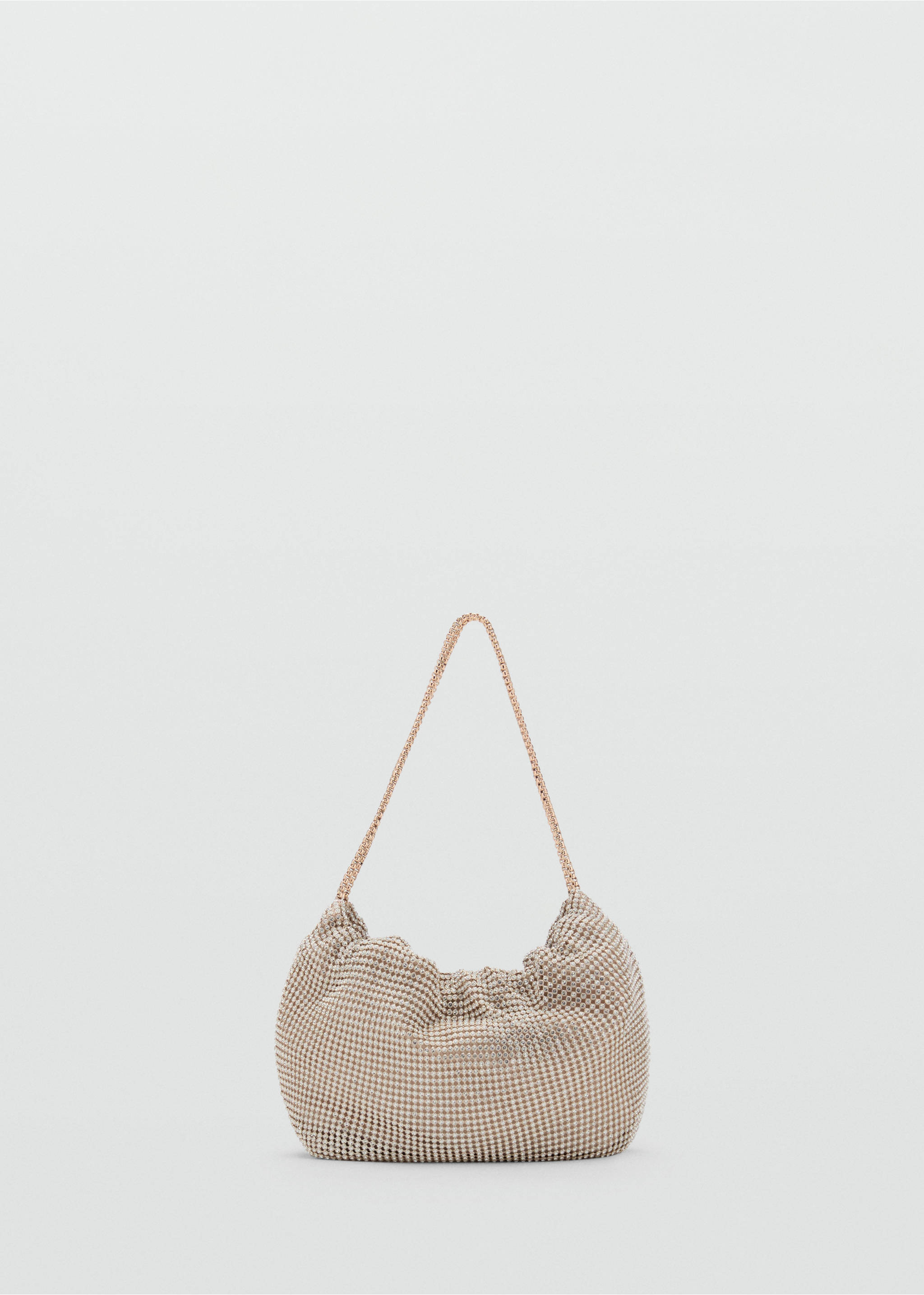 Sac porté épaule strass - Article sans modèle, Or. Ref: 17012923-00.