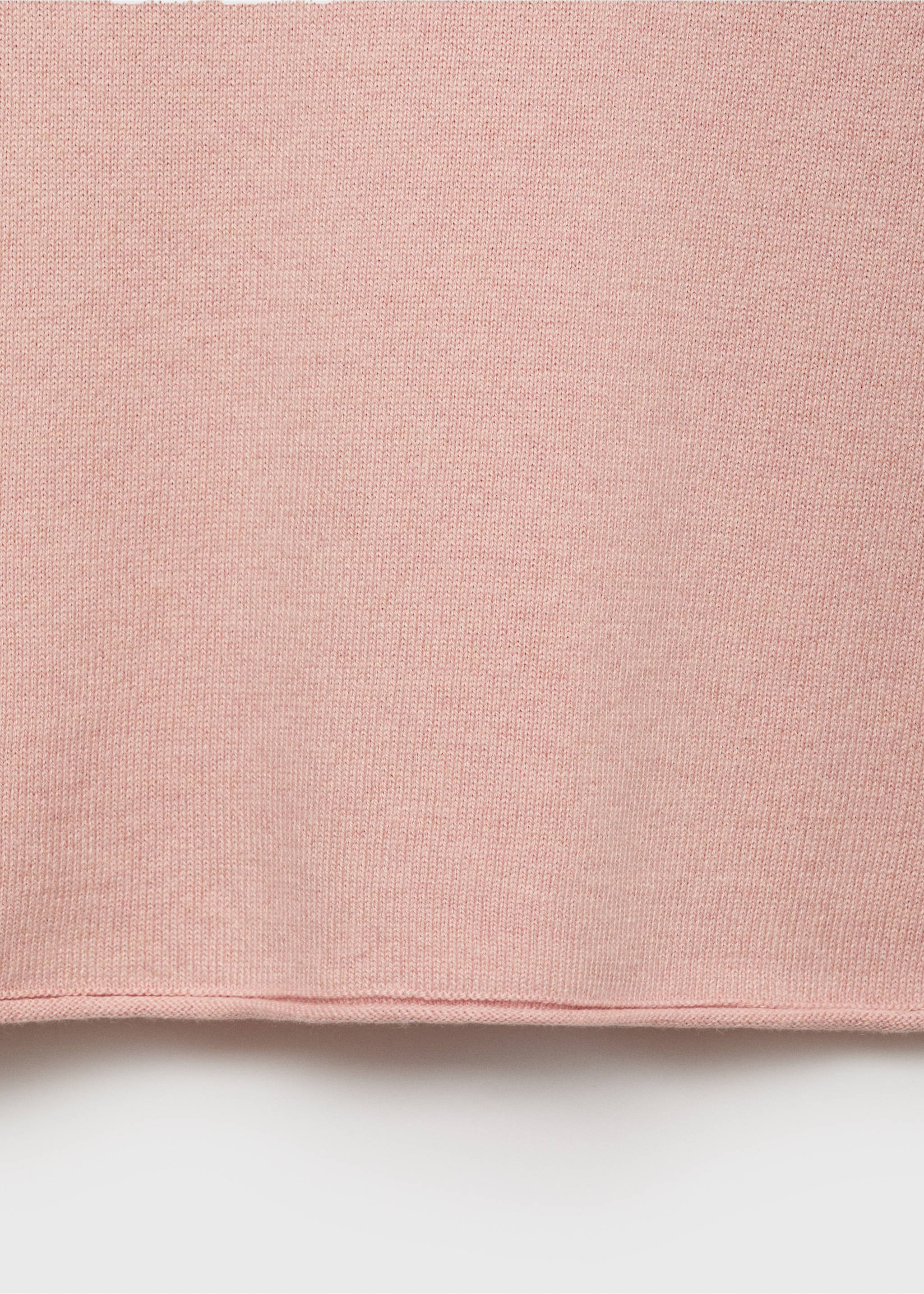 Пуловер из трикотажа - Деталь изделия 0, Пастельно-розовый. Ref: 17013277-00.