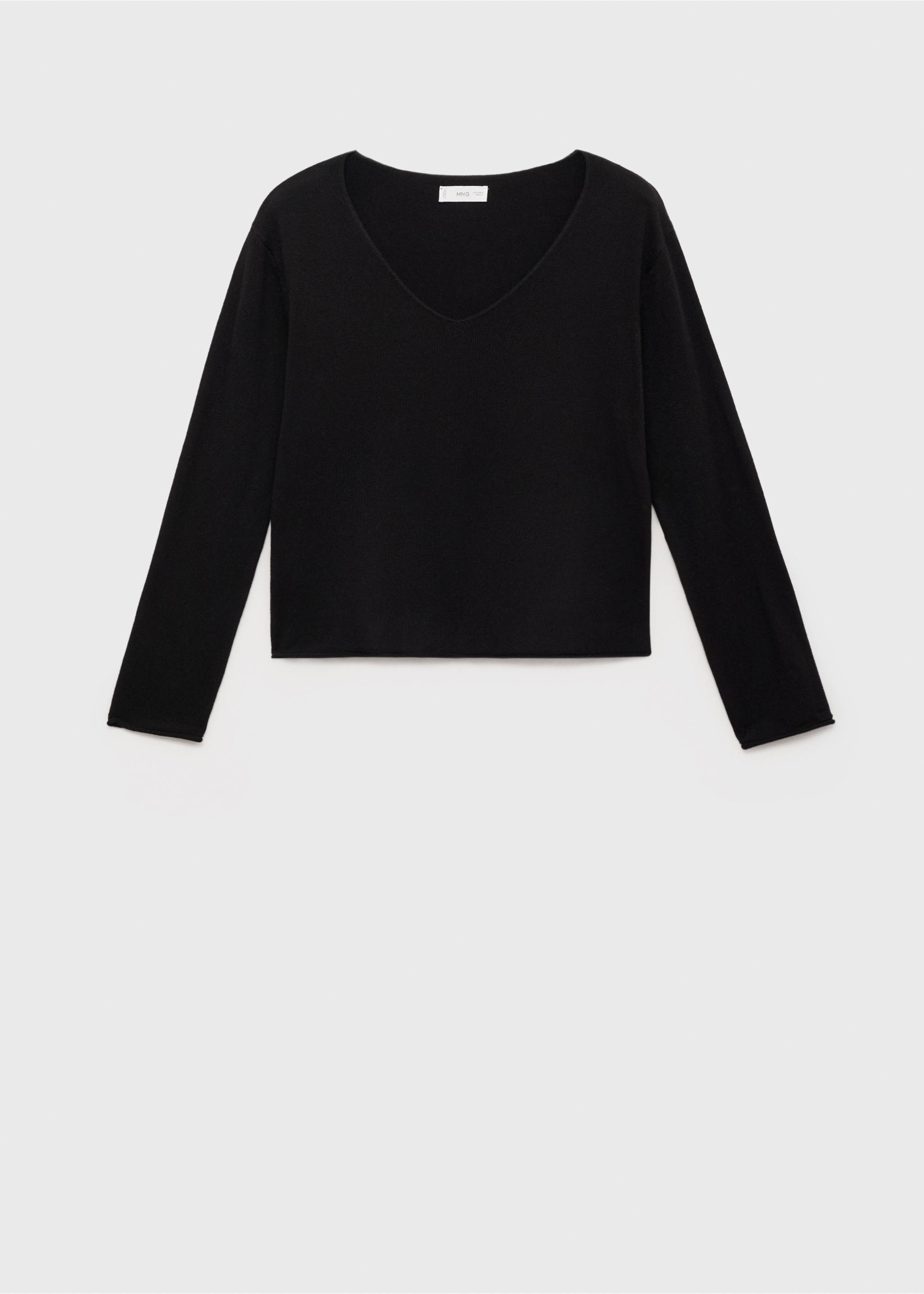 Пуловер из трикотажа - Изделие без модели, Угольно-серый. Ref: 17013277-00.