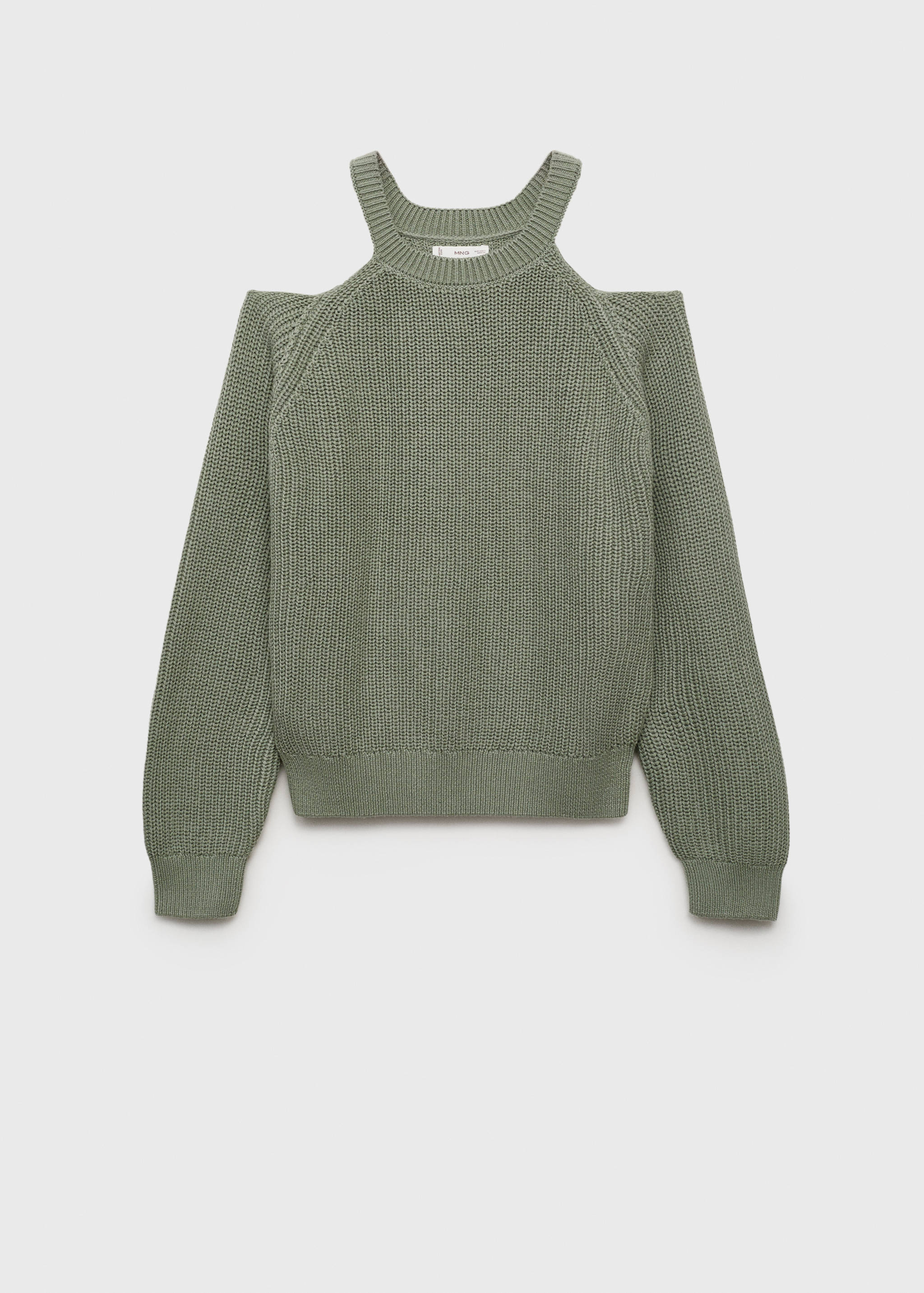 Sweater with cropped sleeves - Article without model