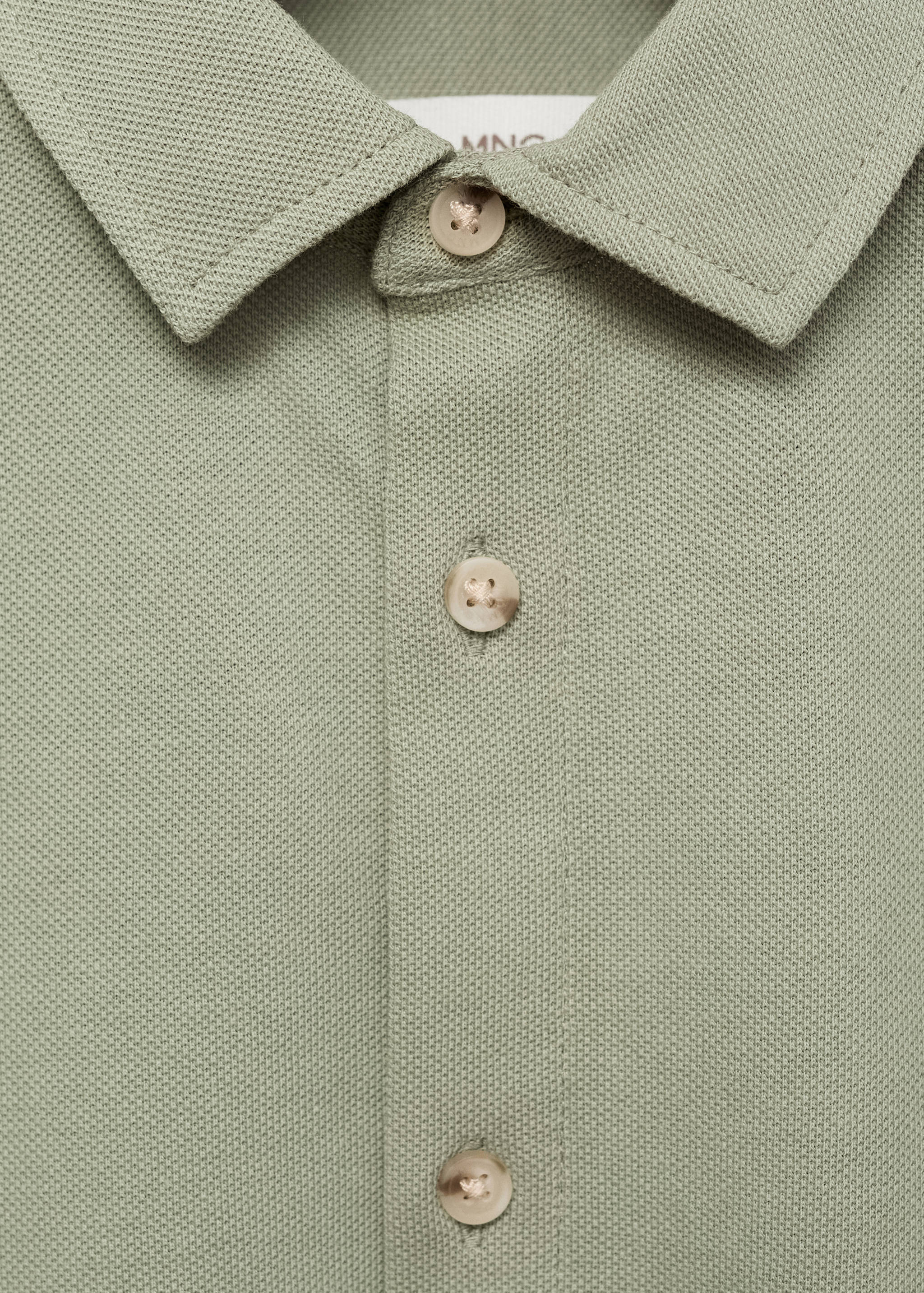 Cotton knit shirt - Details of the article 8