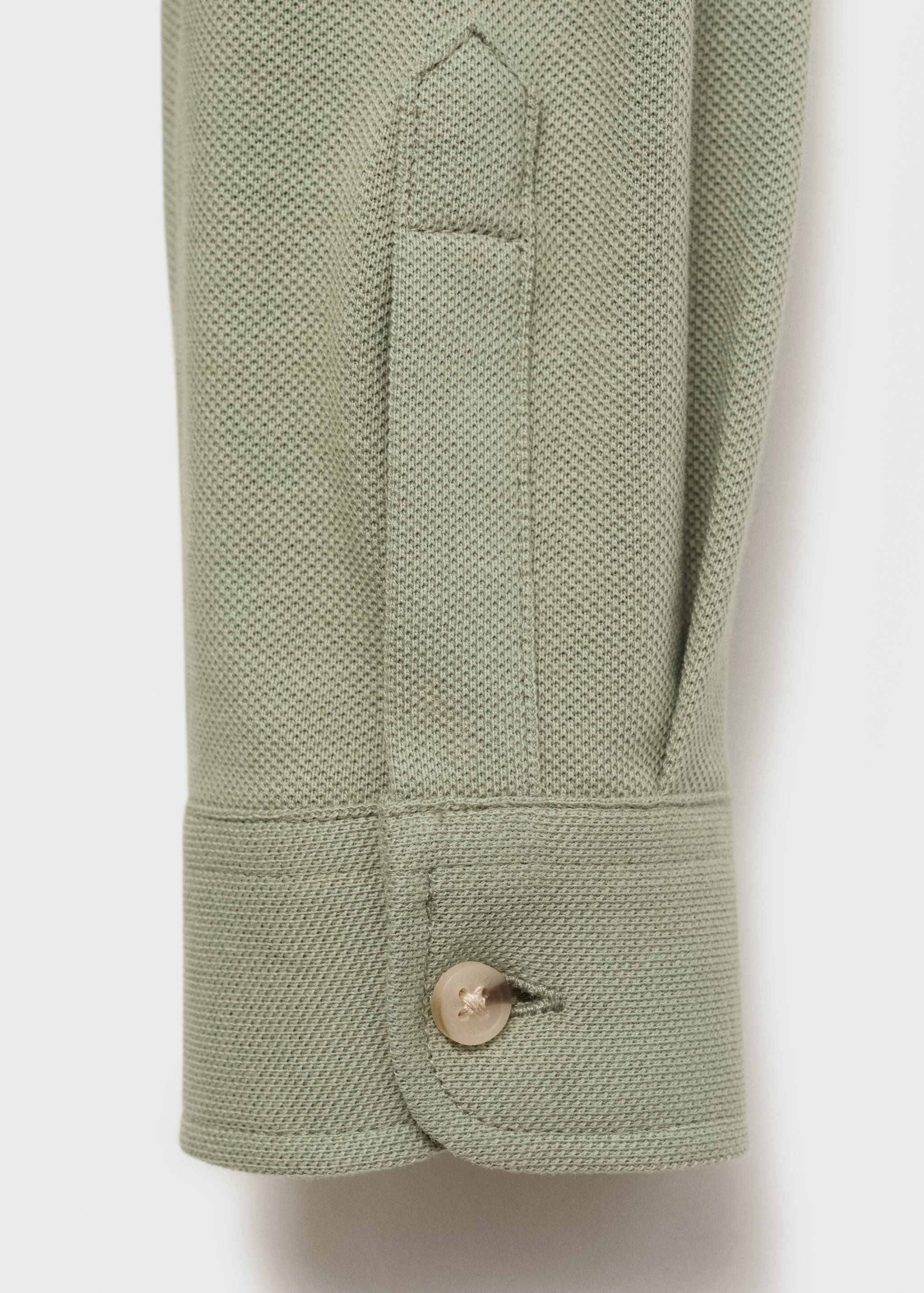 Cotton knit shirt - Details of the article 0