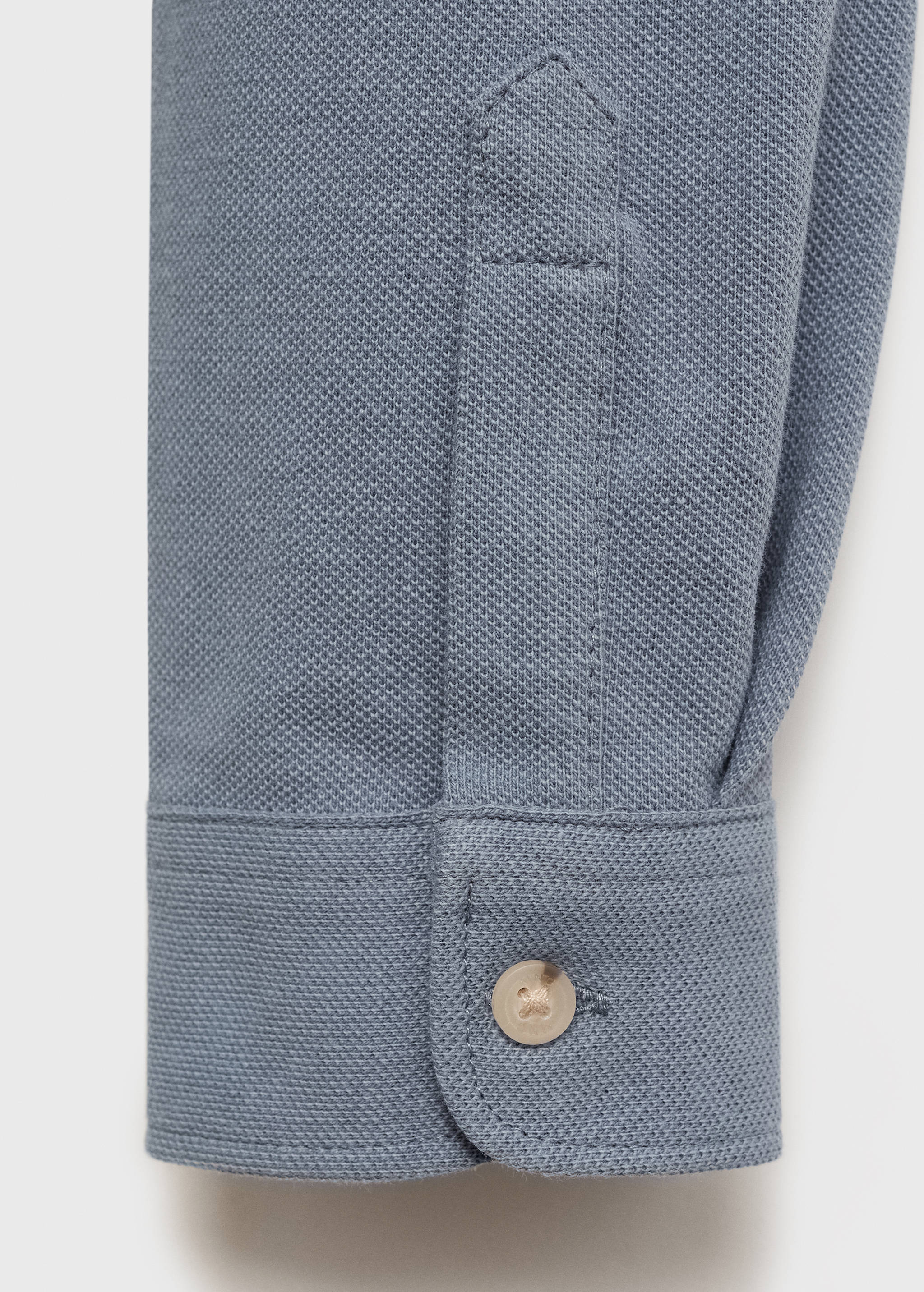 Cotton knit shirt - Details of the article 0