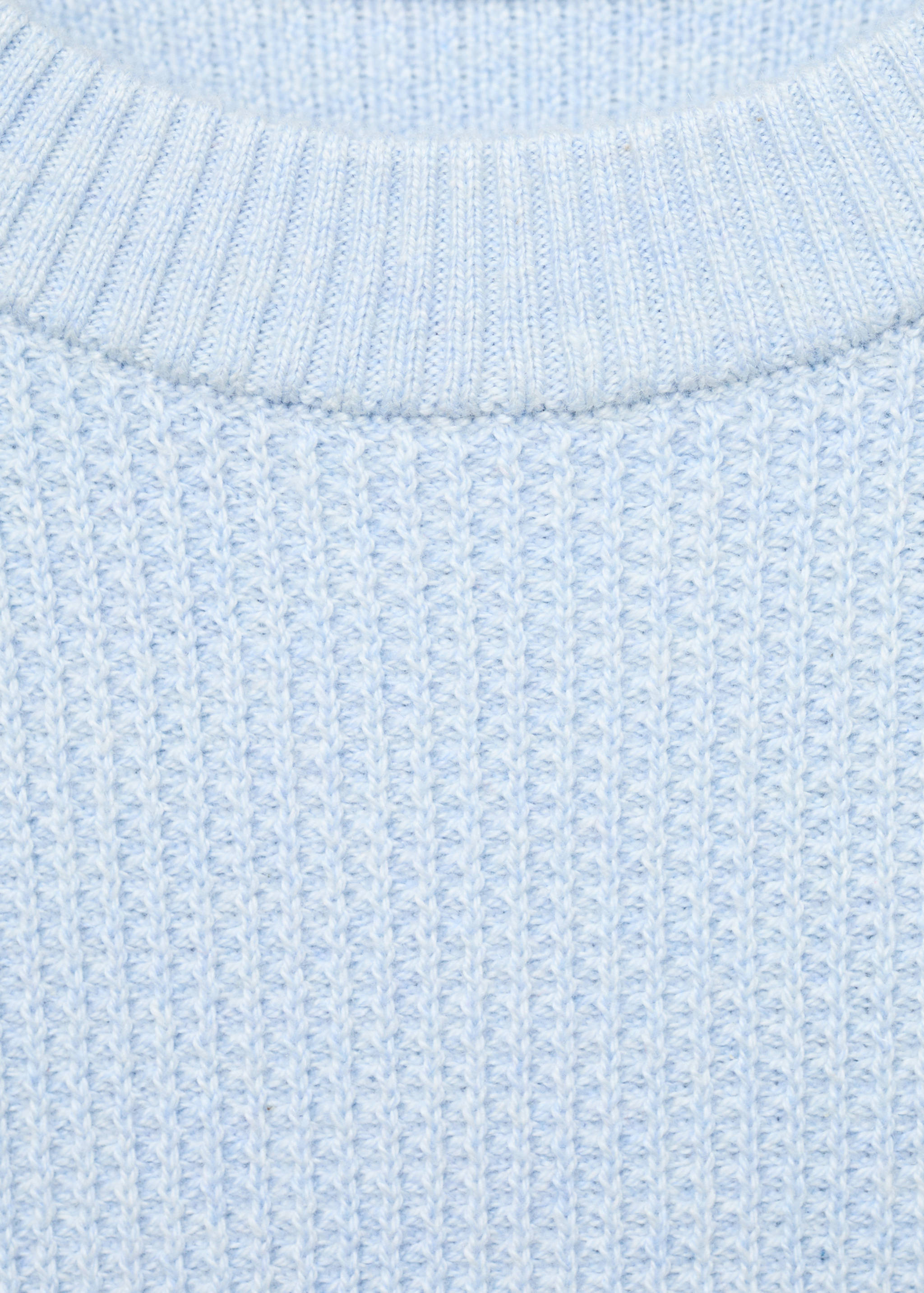 Knitted cotton sweater - Details of the article 8
