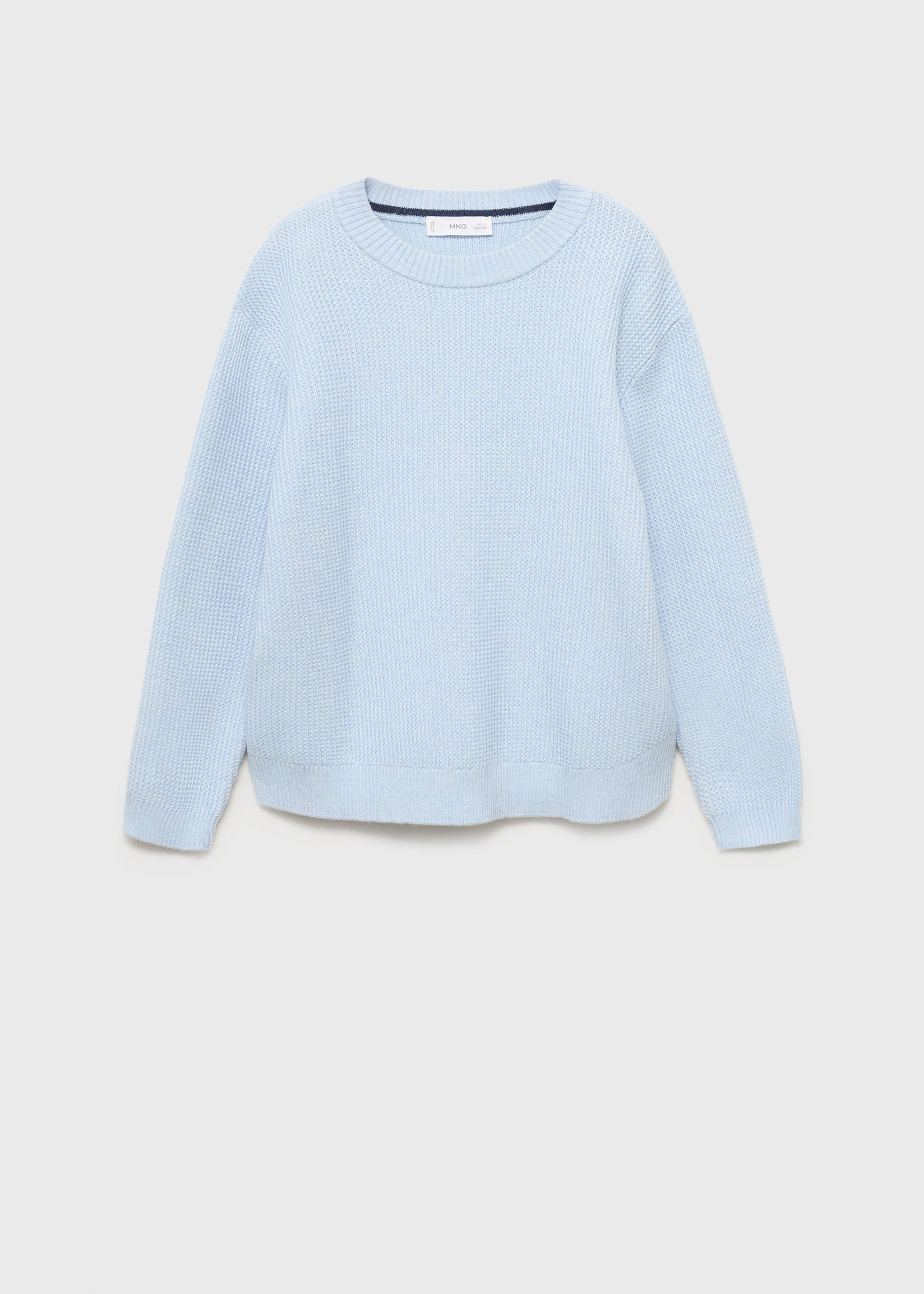 Knitted cotton sweater - Article without model