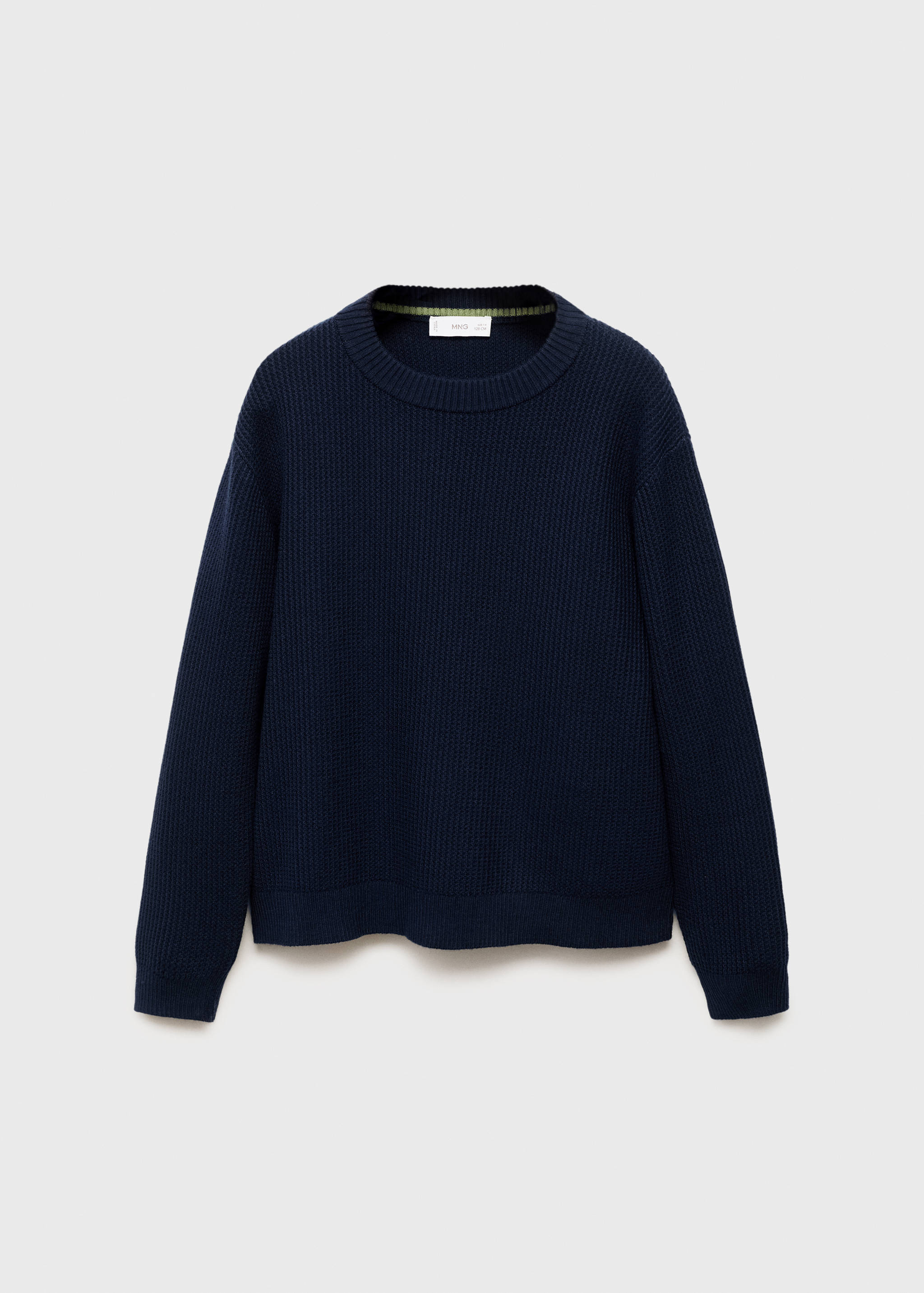 Knitted cotton sweater - Article without model