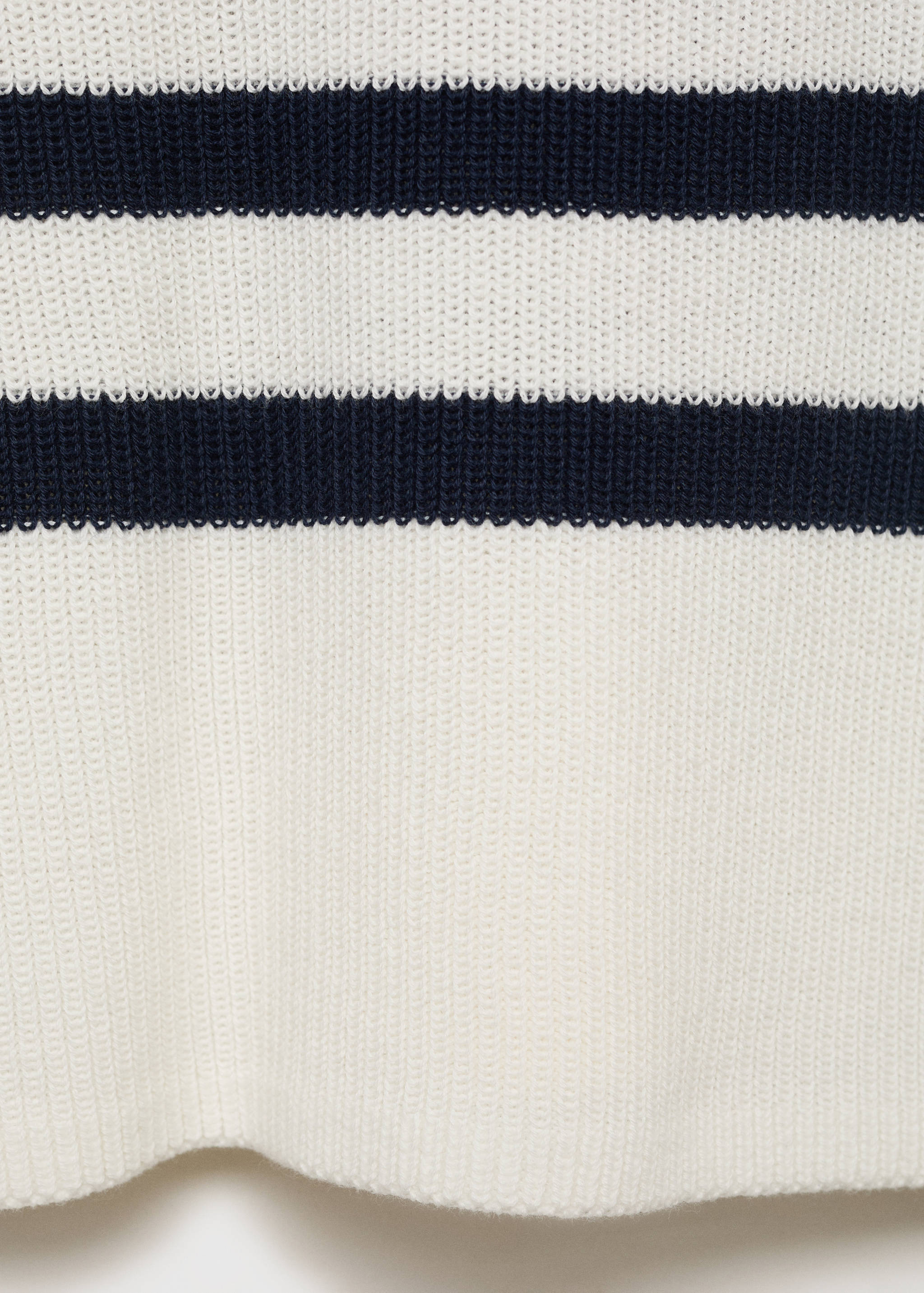 Knit striped sweater - Details of the article 8