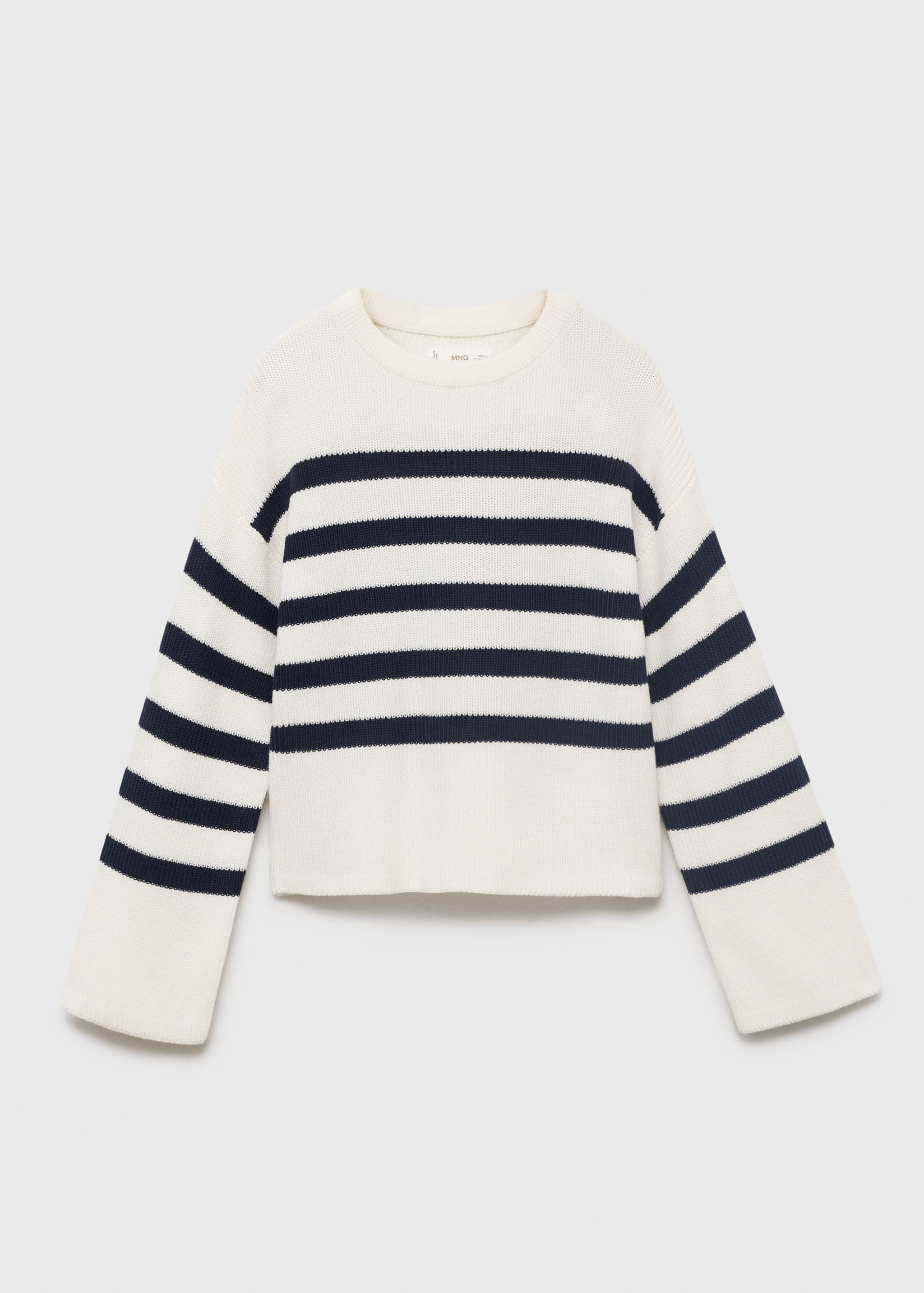 Knit striped sweater - Article without model