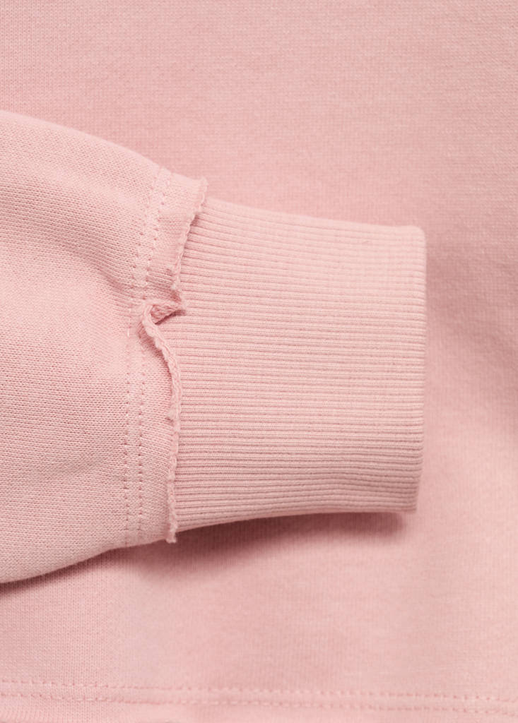 Printed message sweatshirt — Pink