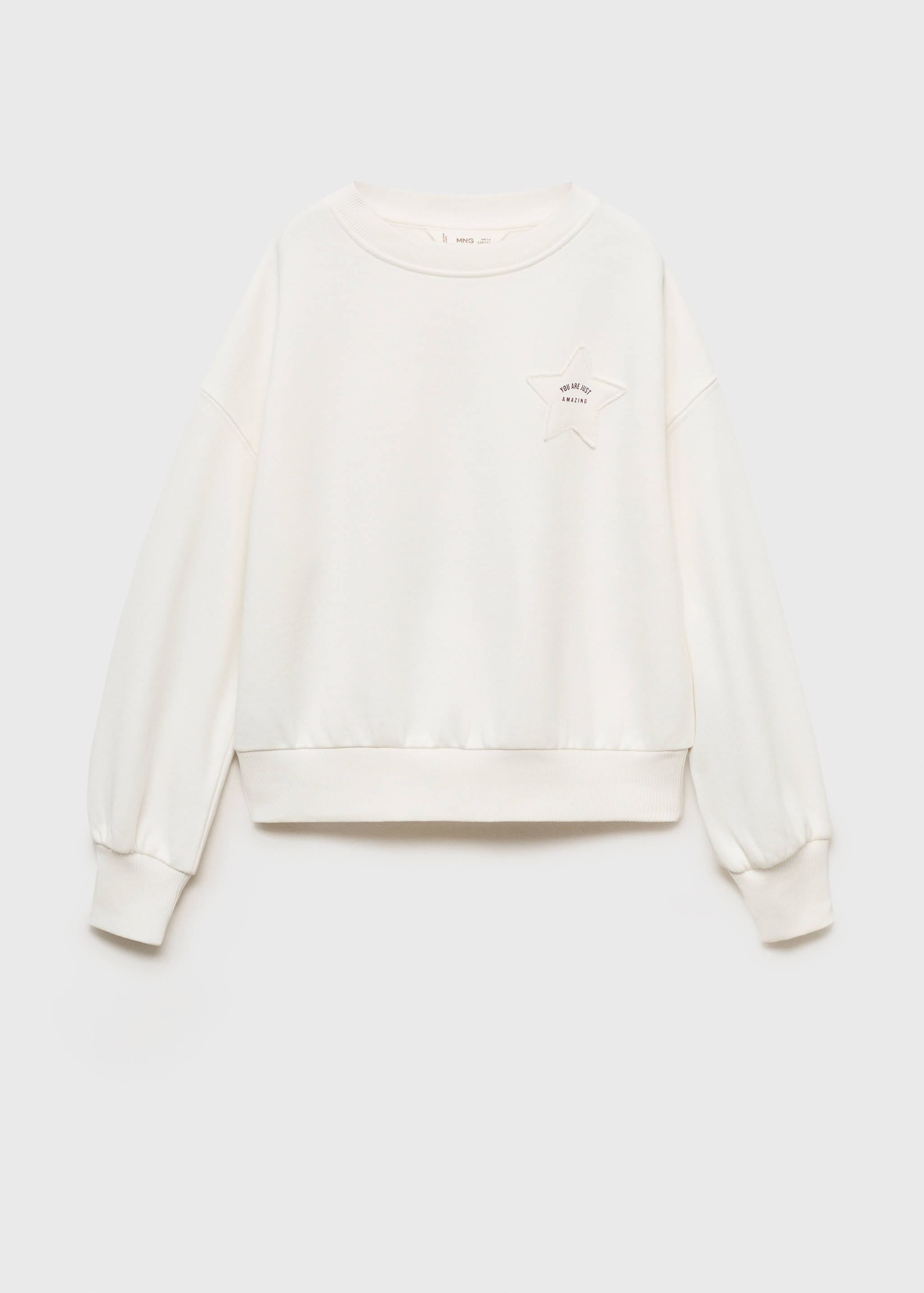 Sweat étoile brodée - Article sans modèle