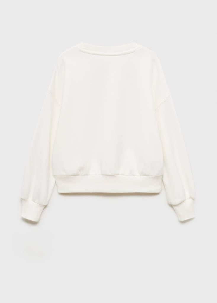Sweatshirt with embroidered star — Off White