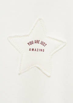 Sweatshirt with embroidered star — Off White 5