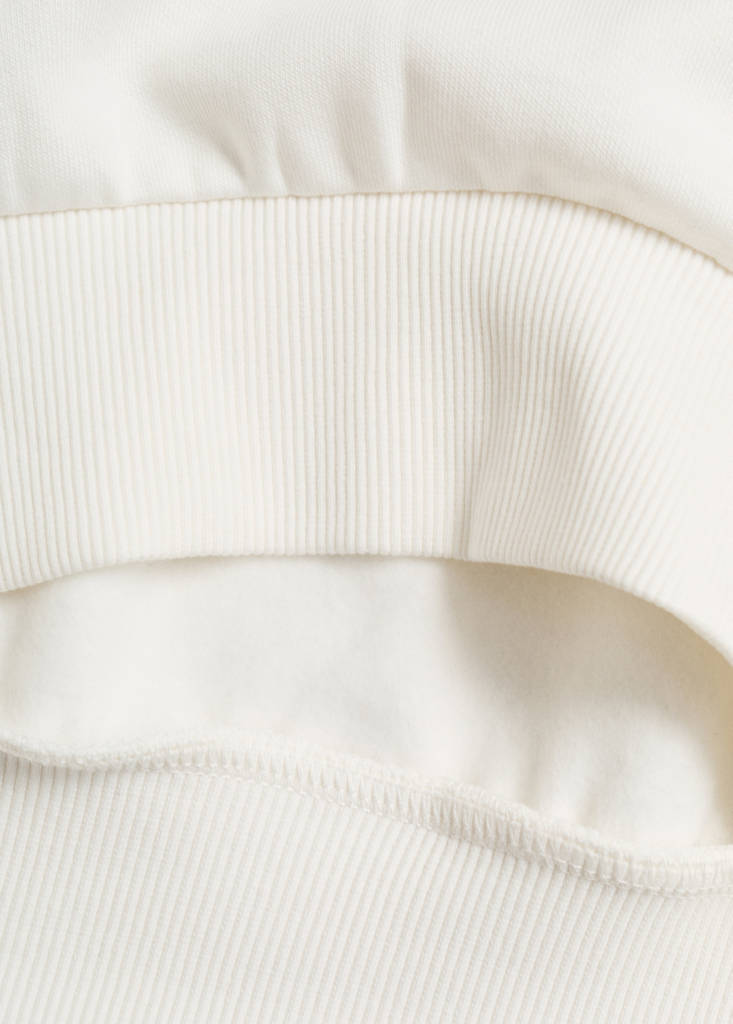 Sweatshirt with embroidered star — Off White