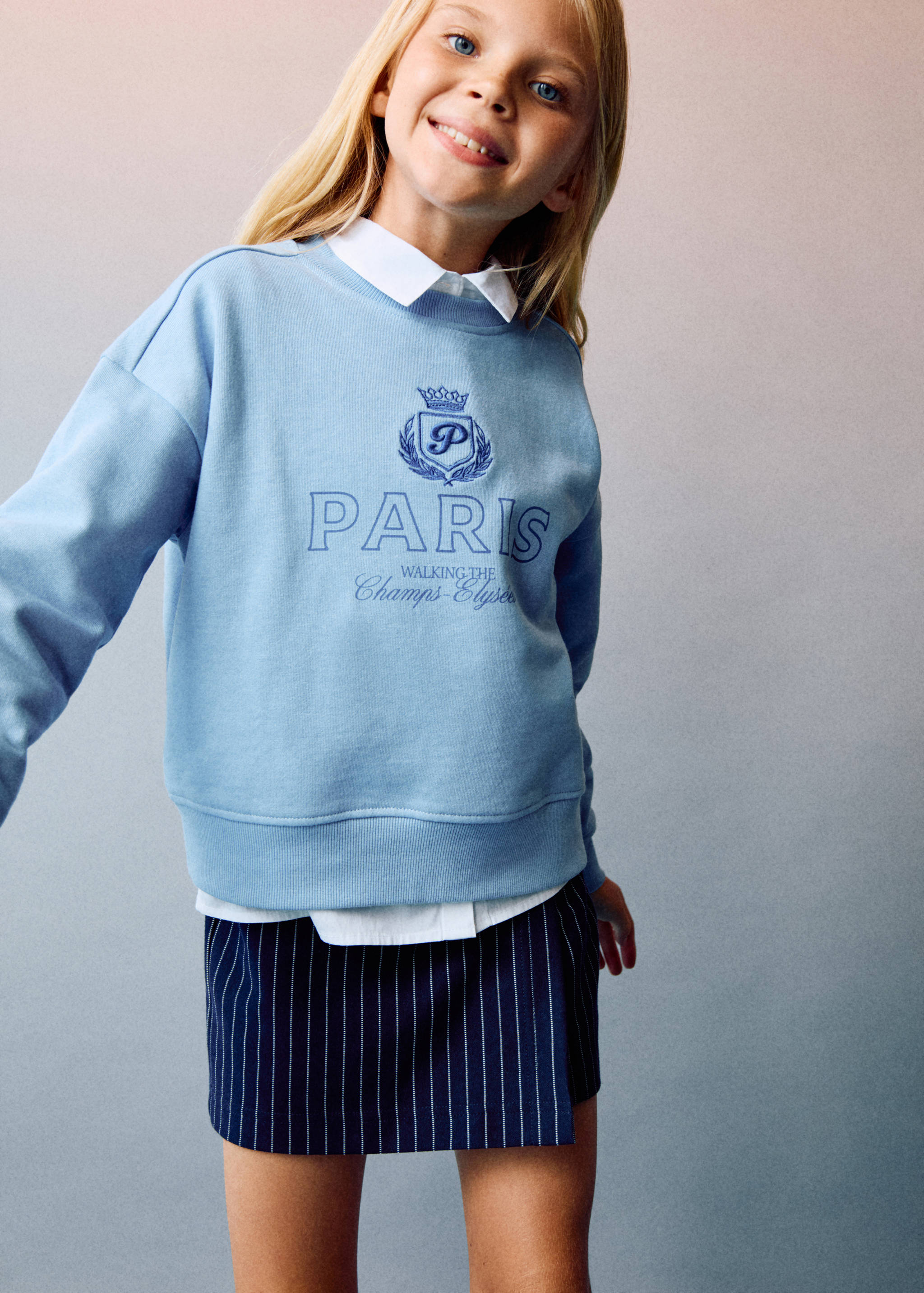 Printed embroidered sweatshirt - Details of the article 5