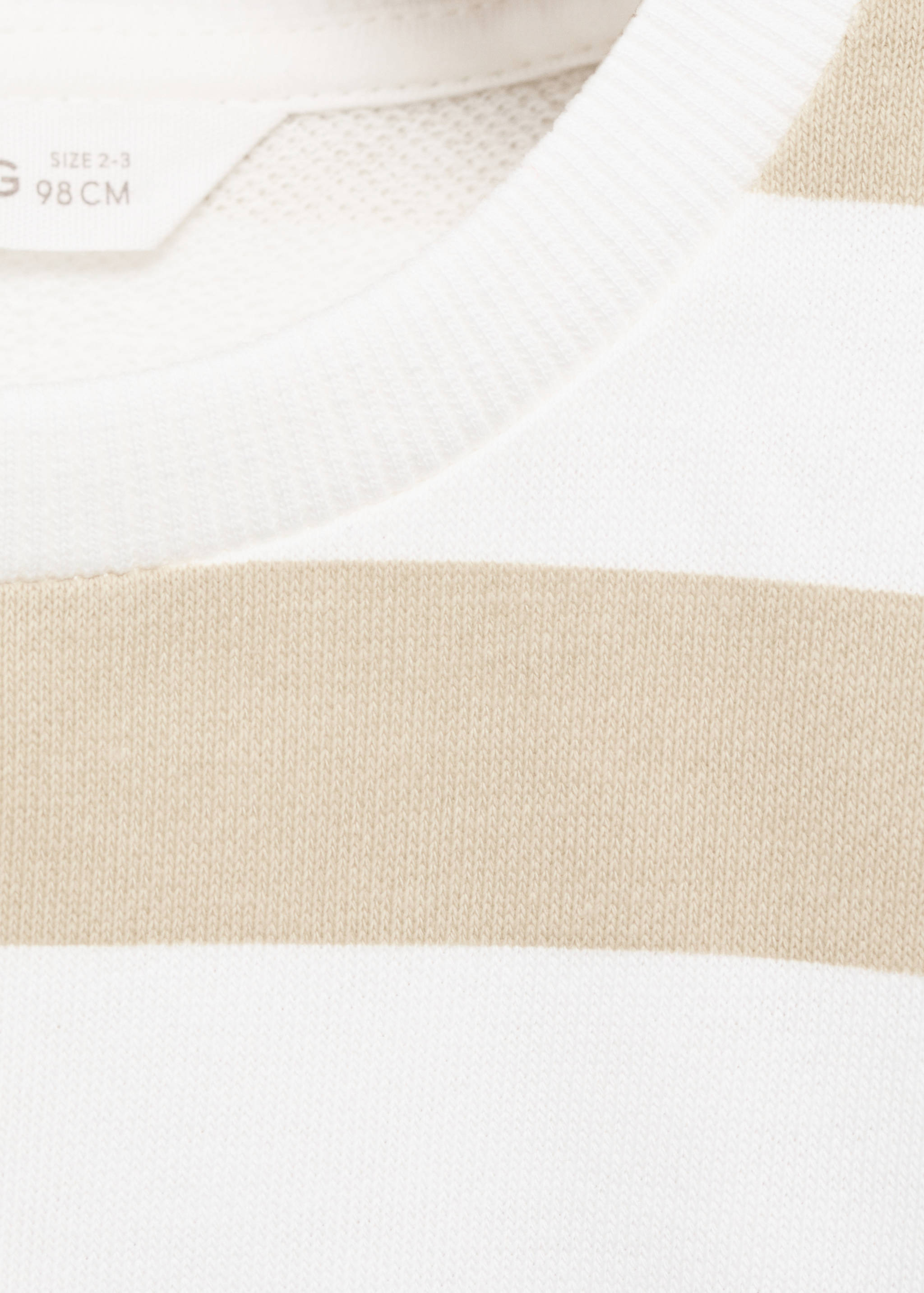 Striped cotton-blend sweatshirt - Details of the article 8