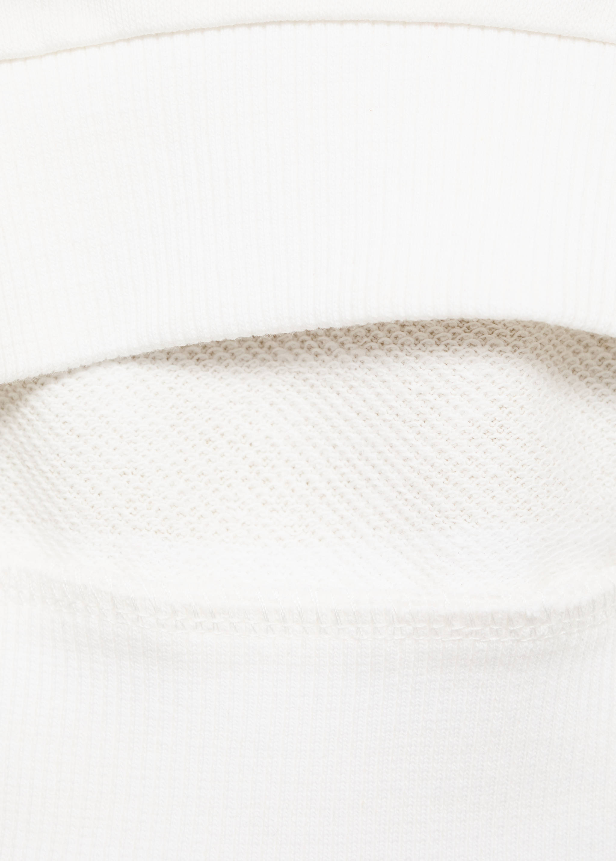 Striped cotton-blend sweatshirt - Details of the article 0