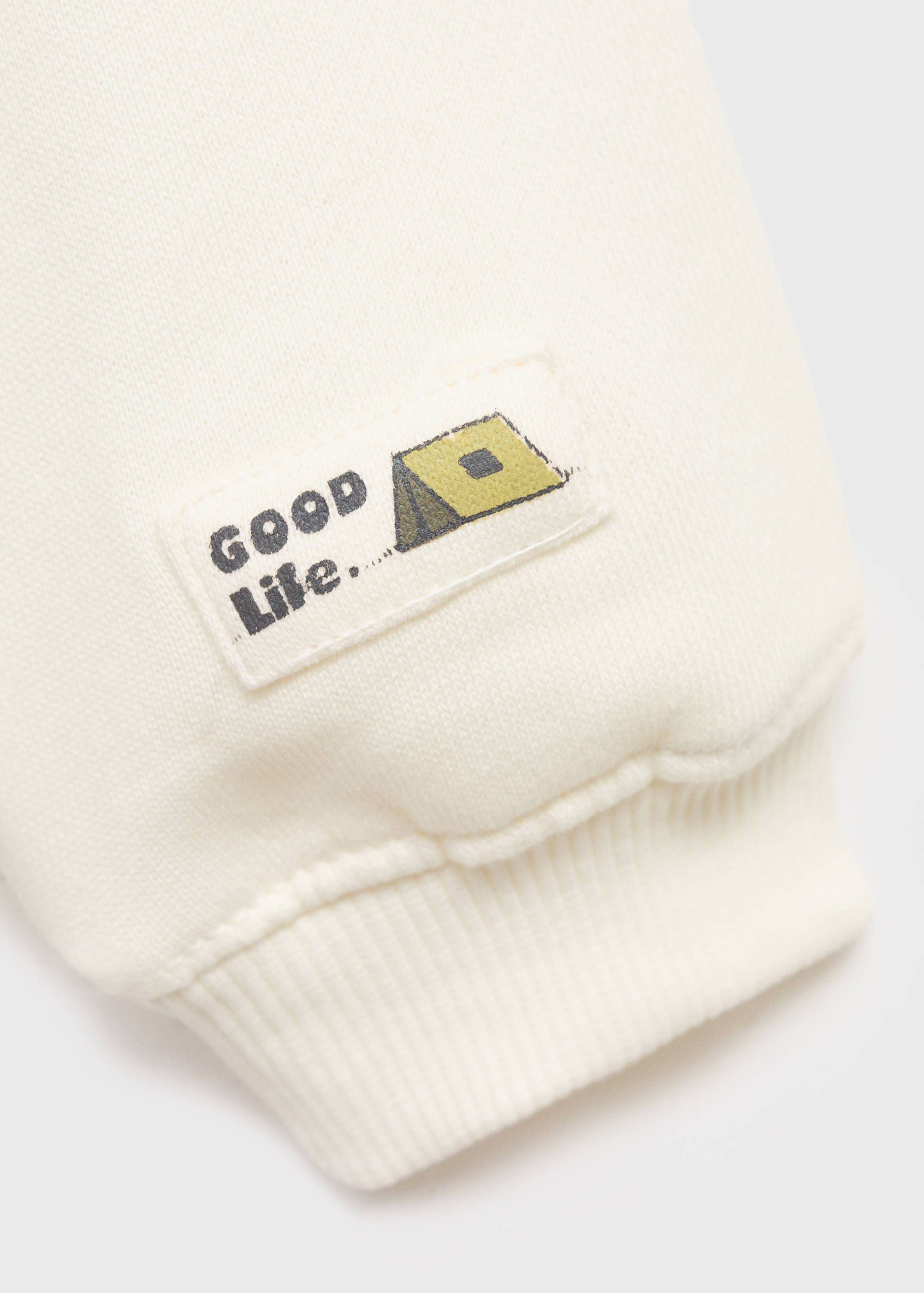 Printed cotton sweatshirt - Details of the article 8