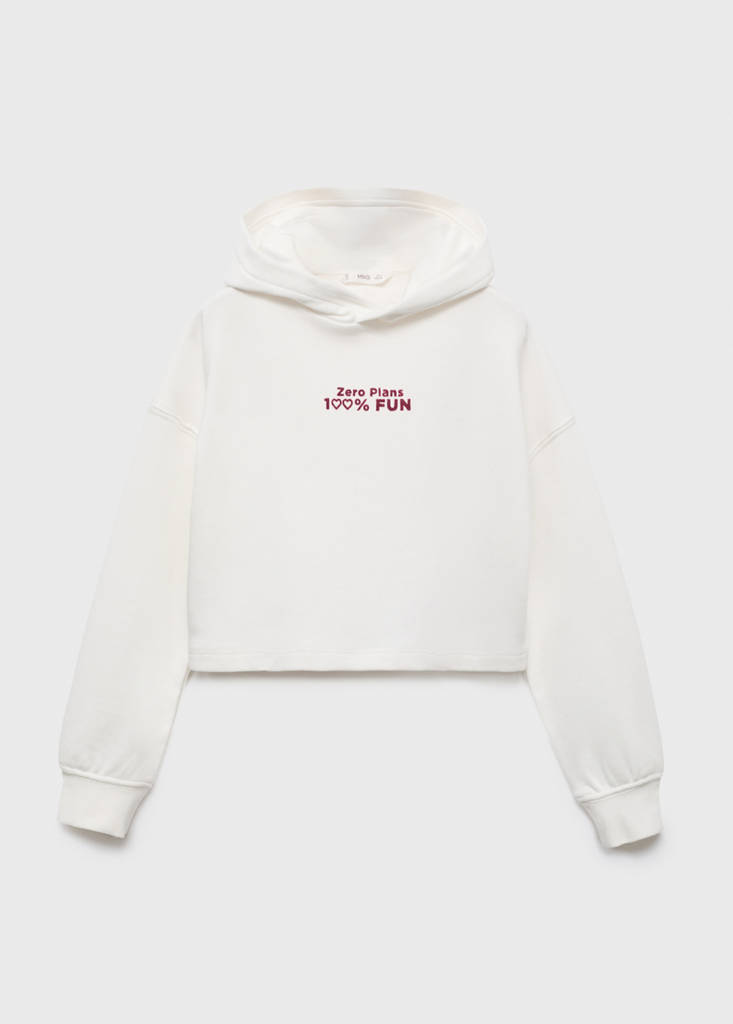 Printed hoodie — Off White