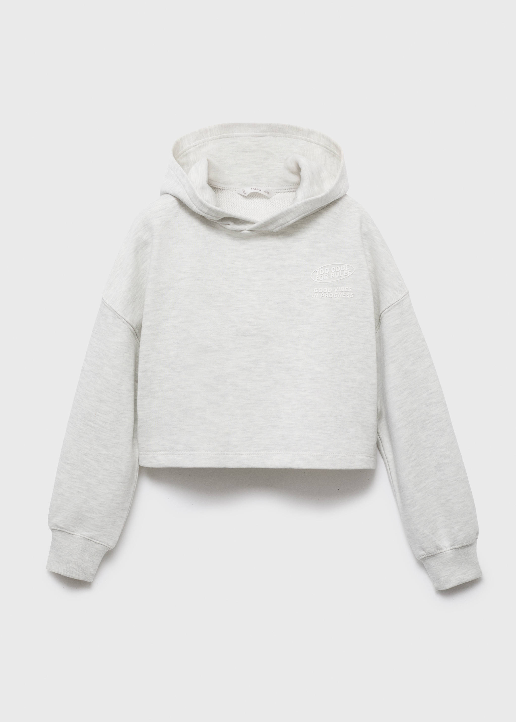 Sweat-shirt imprimé capuche - Article sans modèle