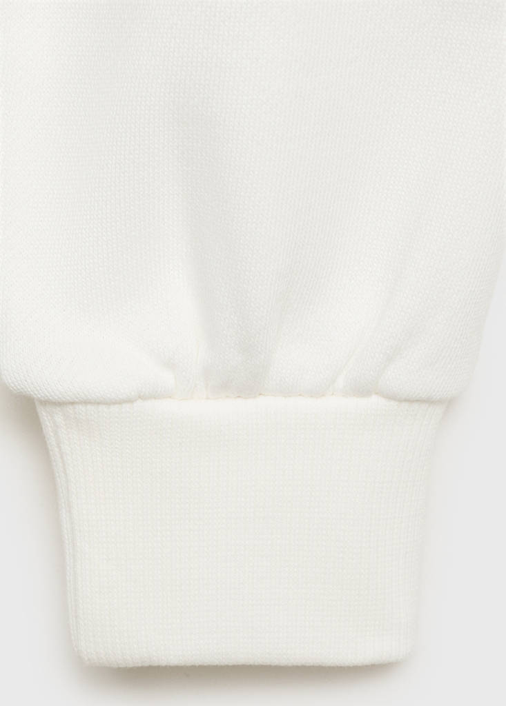 Printed cotton sweatshirt — Off White