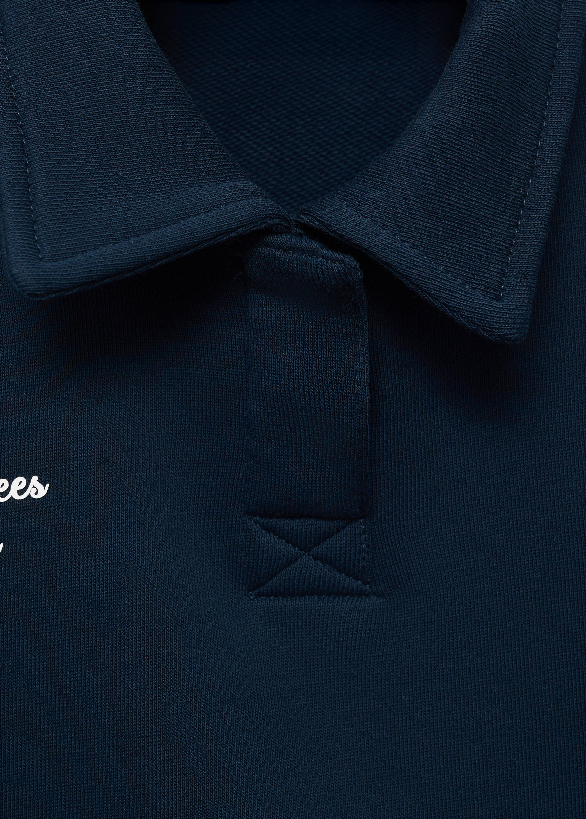 Polo-neck sweatshirt - Details of the article 8
