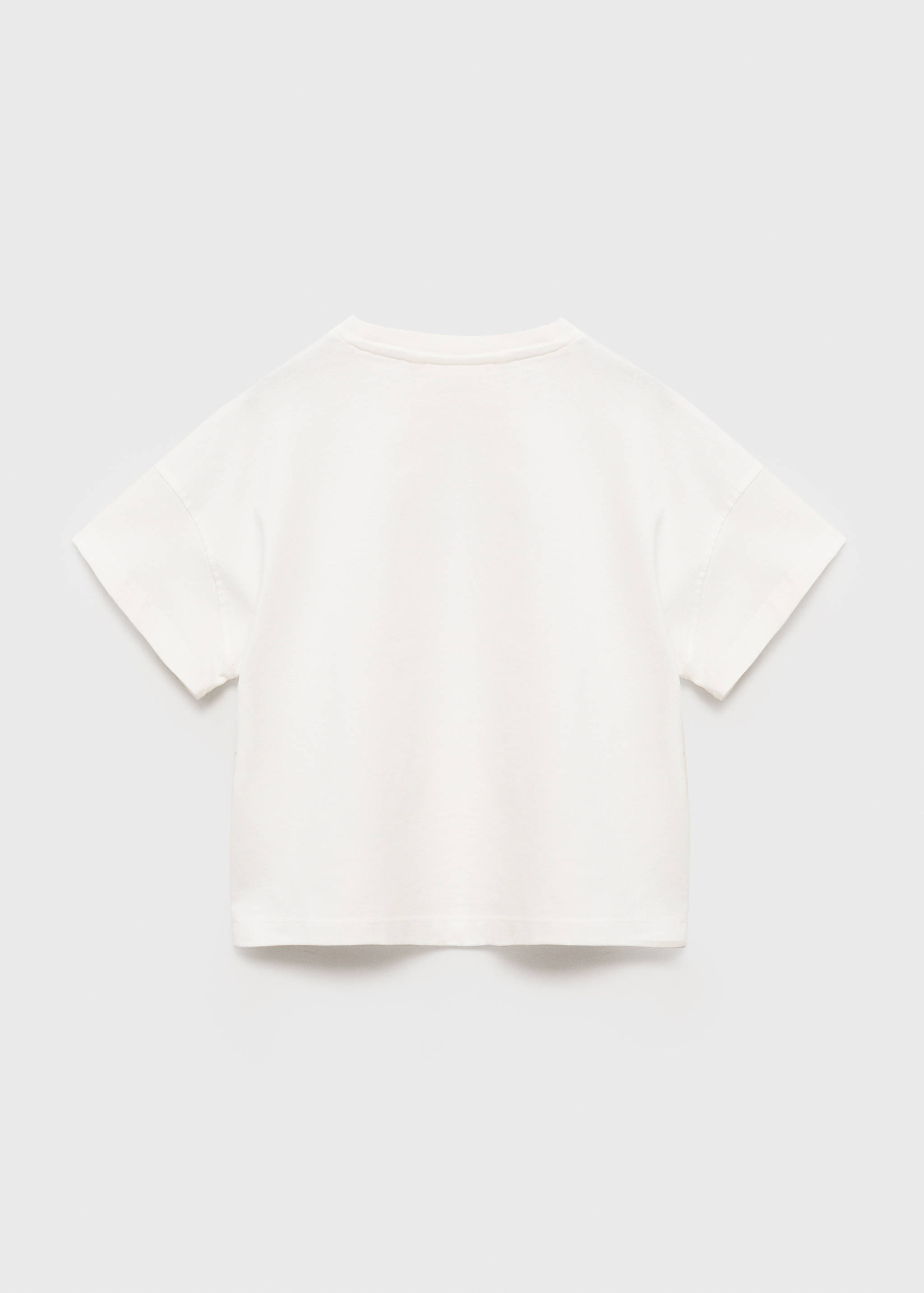 Short-sleeved printed t-shirt - Reverse of the article