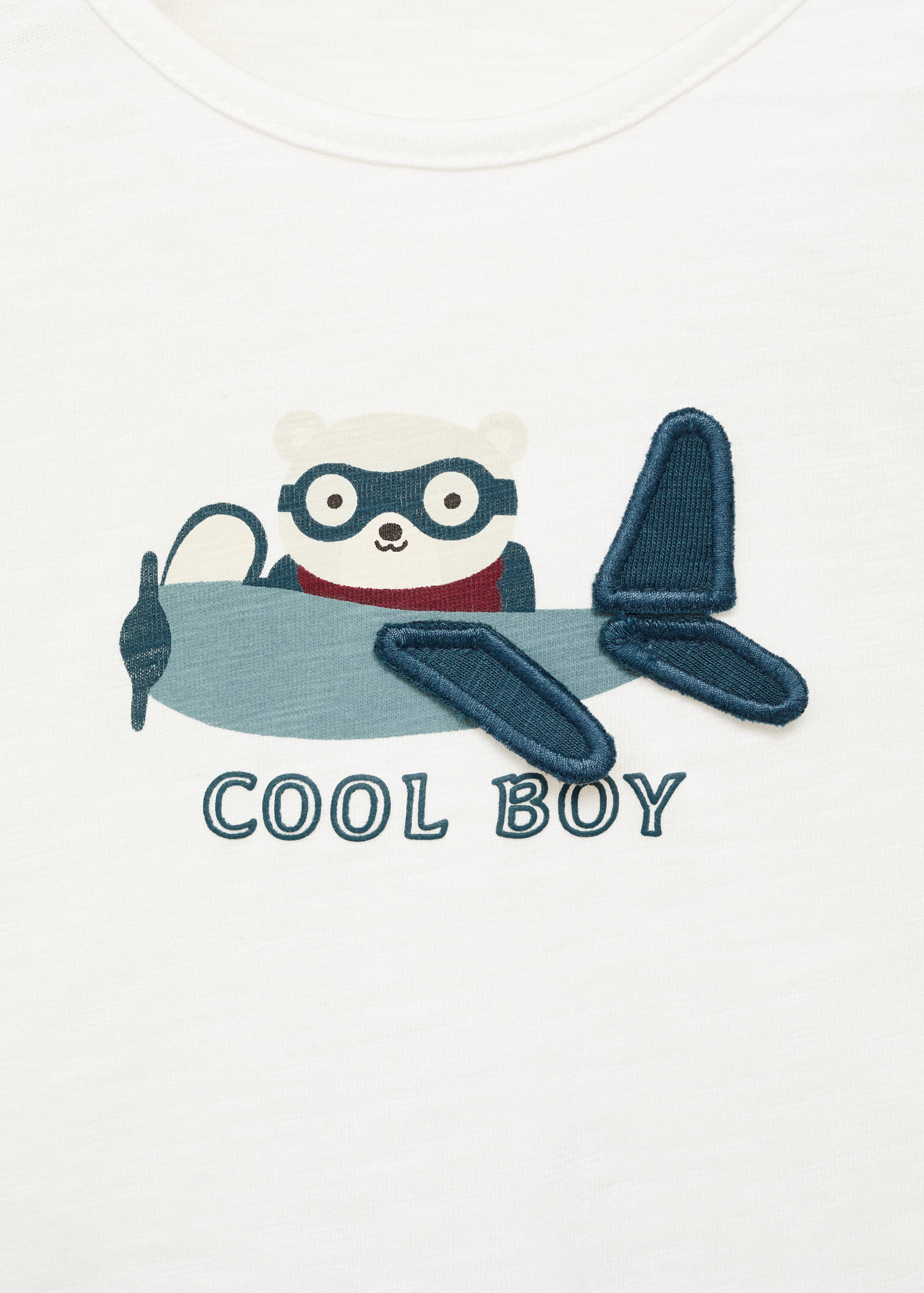 Printed cotton-blend t-shirt - Details of the article 8