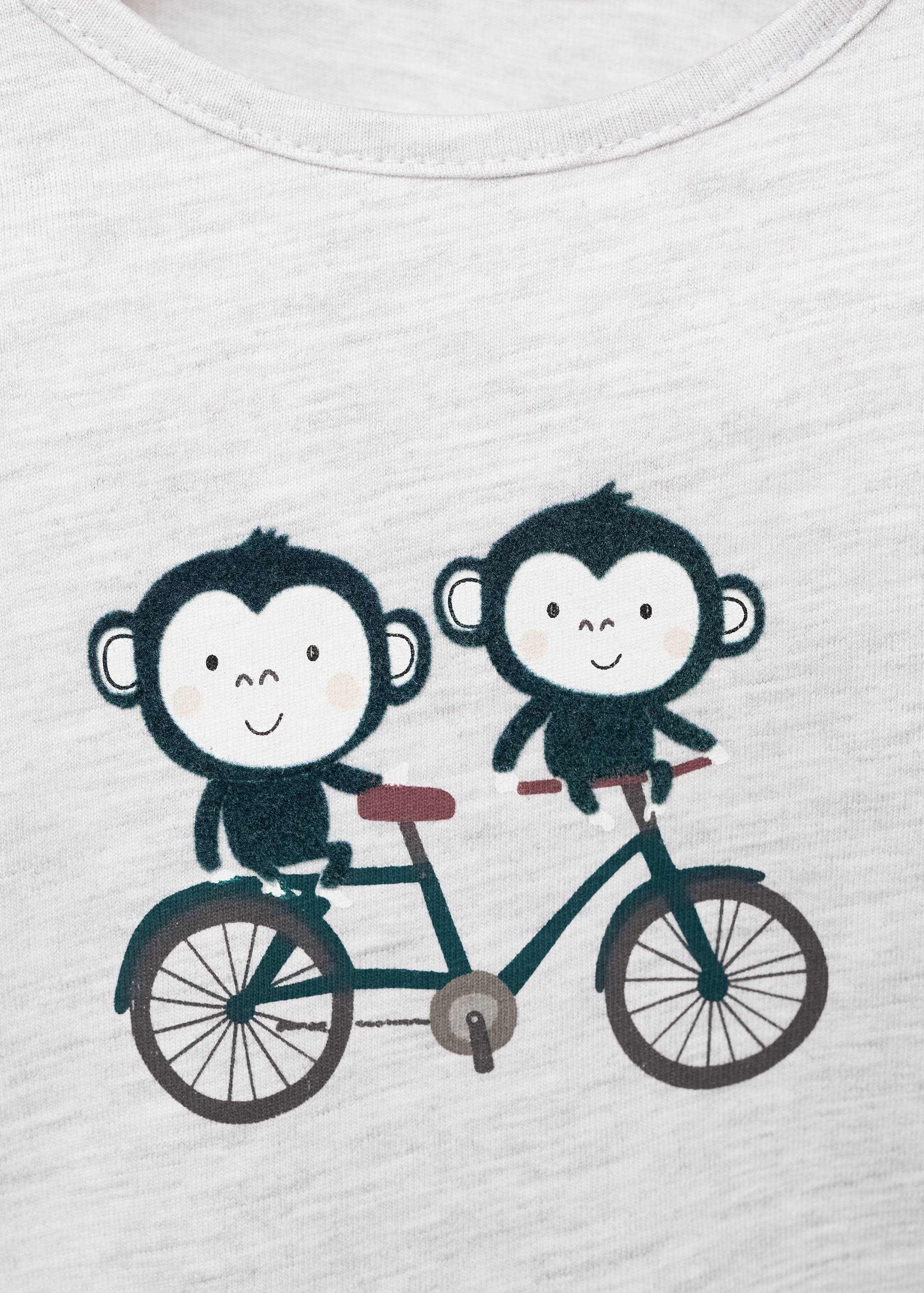 Printed cotton-blend t-shirt - Details of the article 8