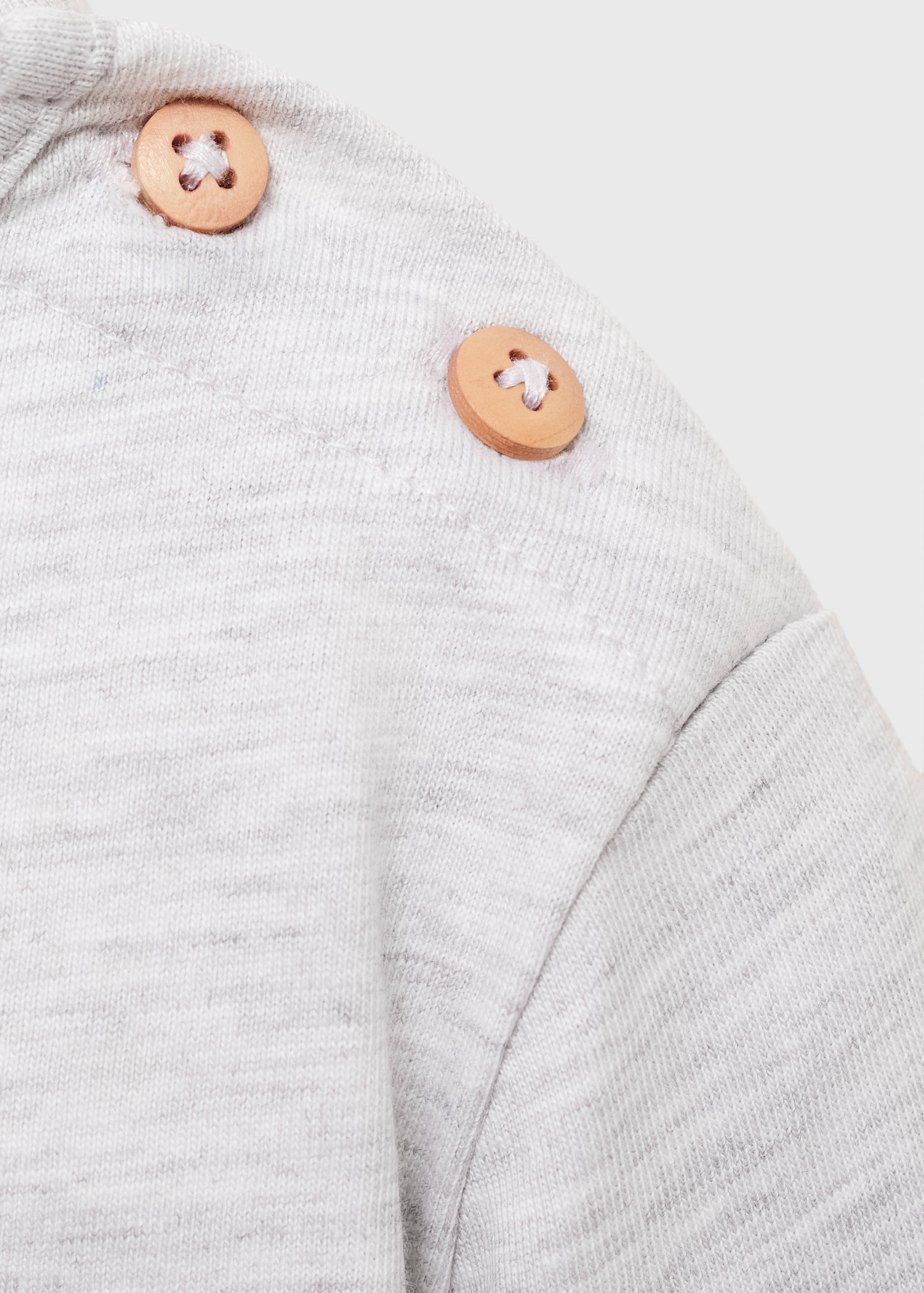 Printed cotton-blend t-shirt - Details of the article 0